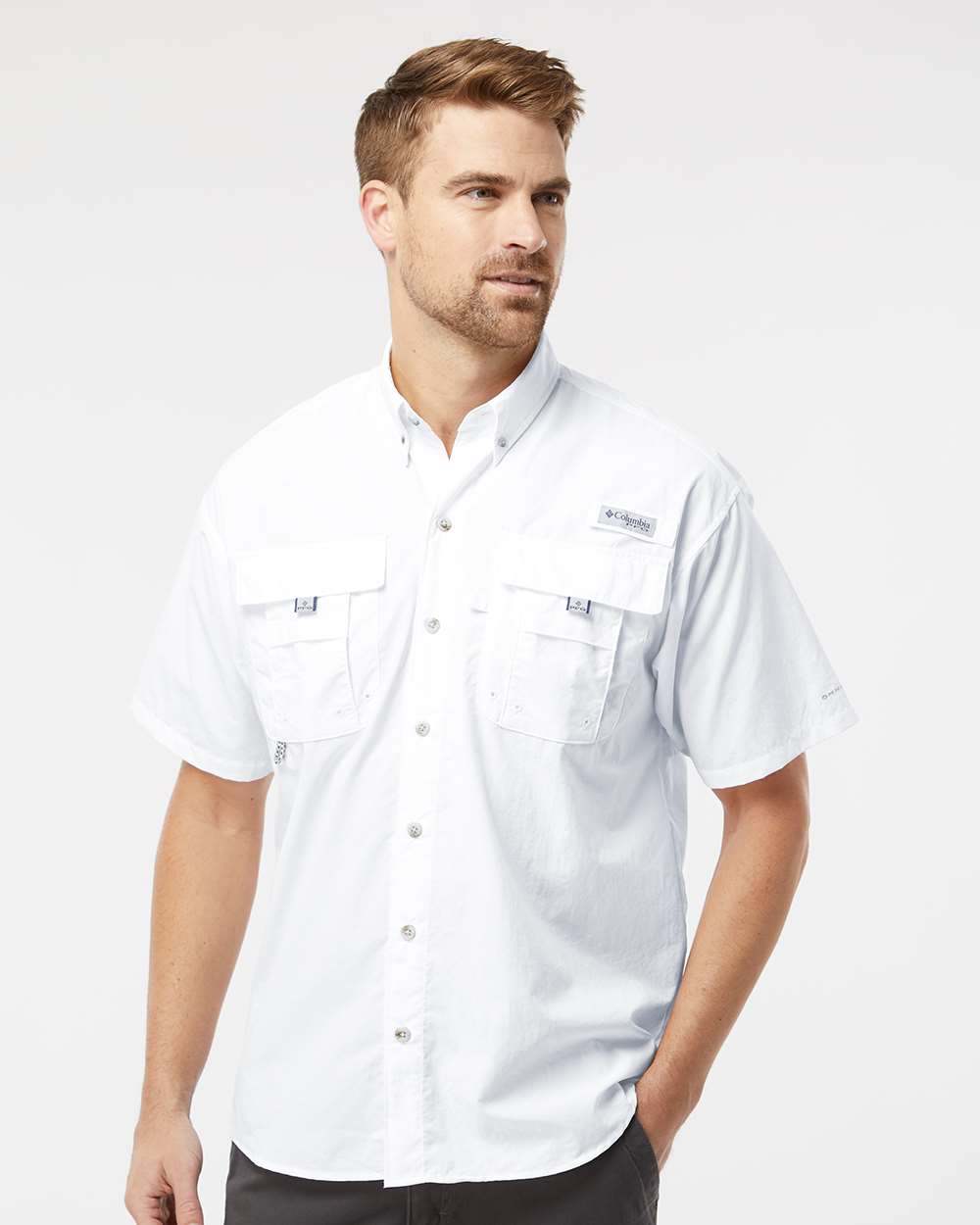 OHS Men's Columbia Bahama™ II Button Up Short Sleeve - FEDS Apparel
