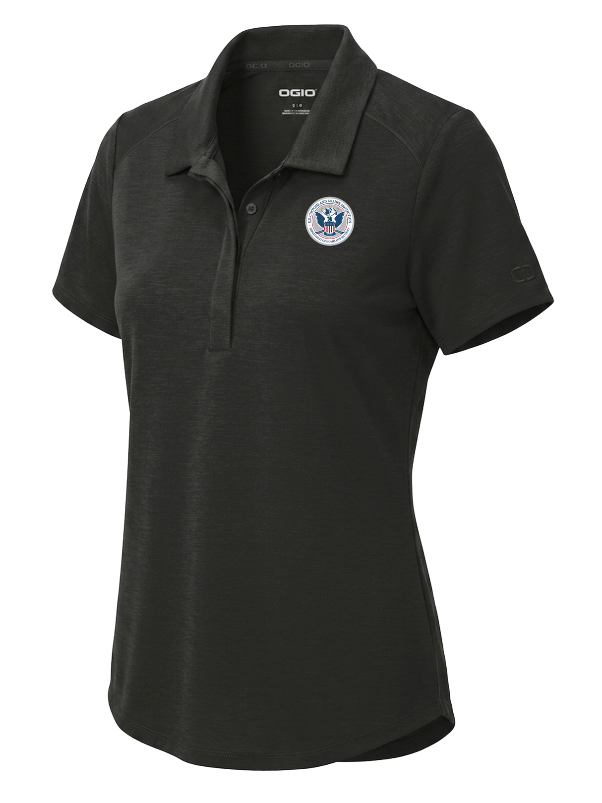U.S. Customs and Border Protection (CBP) Women's Polo Black government employee uniform shirt