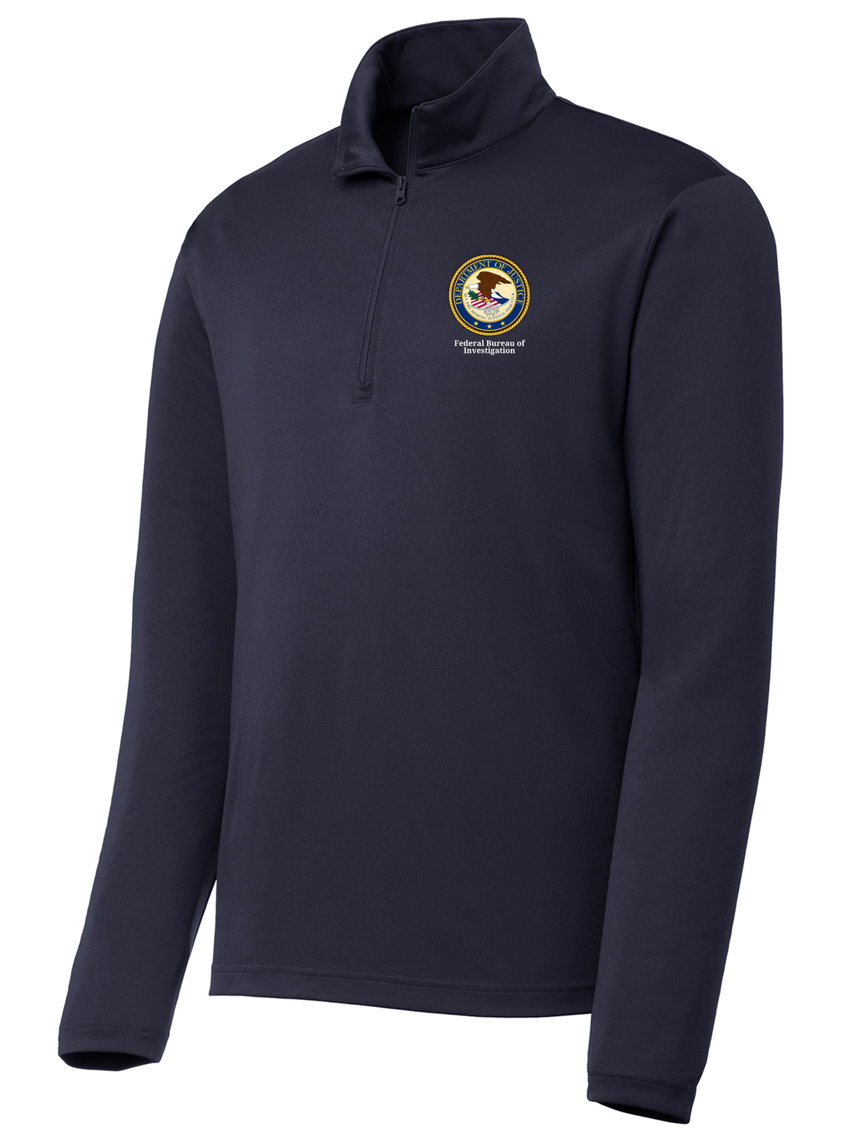 FBI Men's Lightweight Dri Fit 1/4 Zip