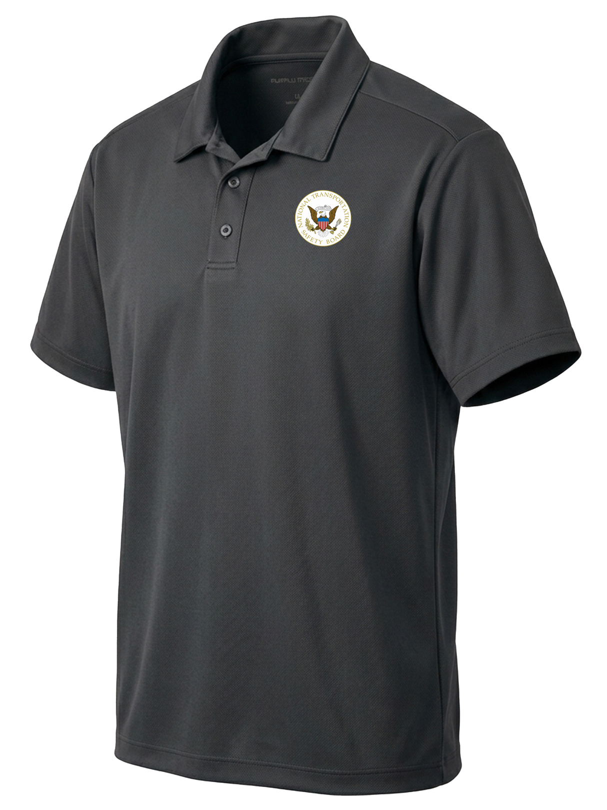 National Transportation Safety Board (NTSB) Men's Dri Fit Polo Slate Gray government employee uniform shirt