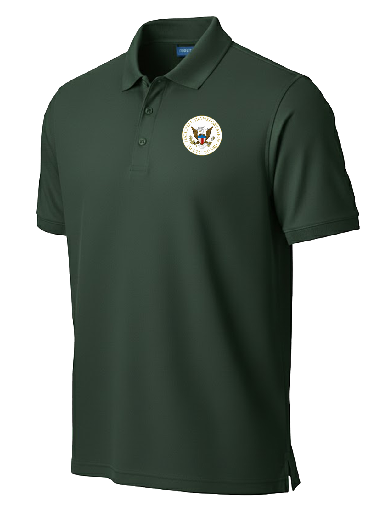 National Transportation Safety Board (NTSB) Men's Polo Dark Green government employee uniform shirt