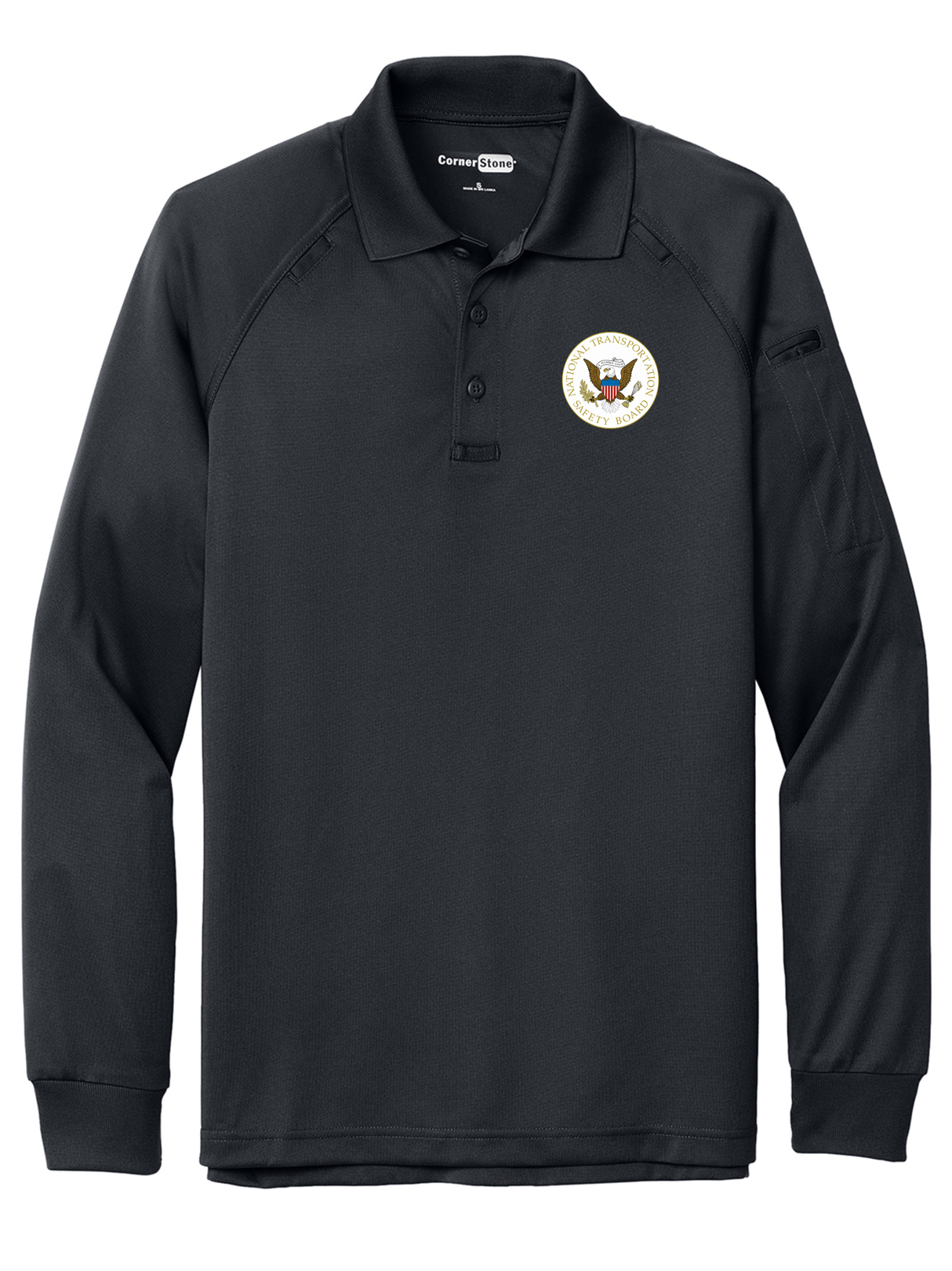 NTSB Men's Tactical Long Sleeve Polo