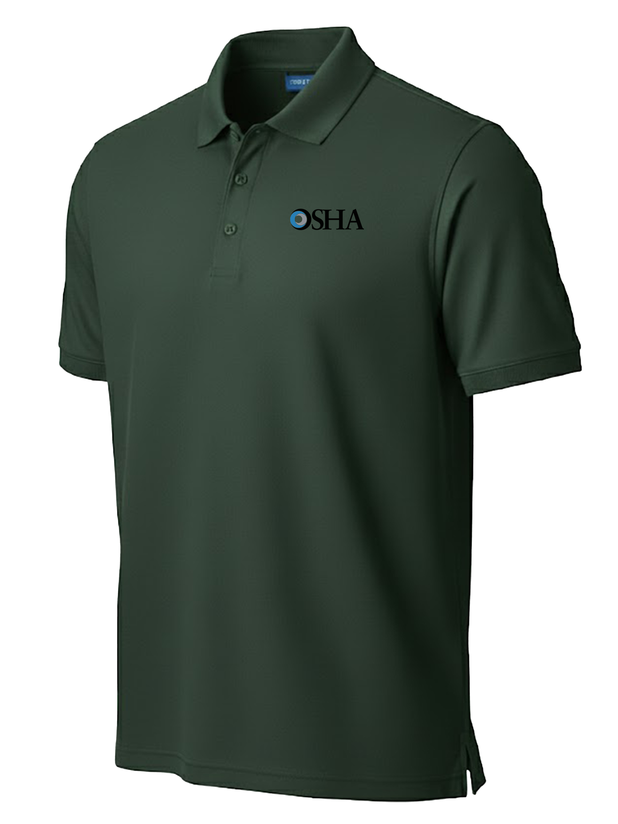 Occupational Safety and Health Administration (OSHA) Men's Polo Dark Green government employee uniform shirt