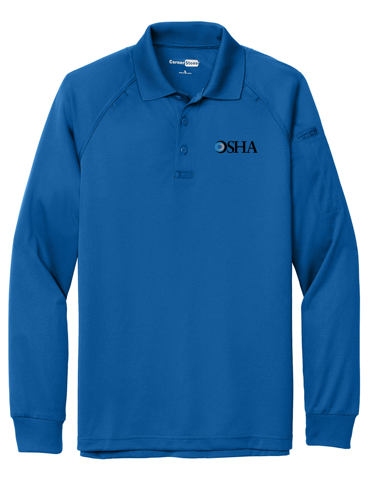 OSHA Men's Tactical Long Sleeve Polo
