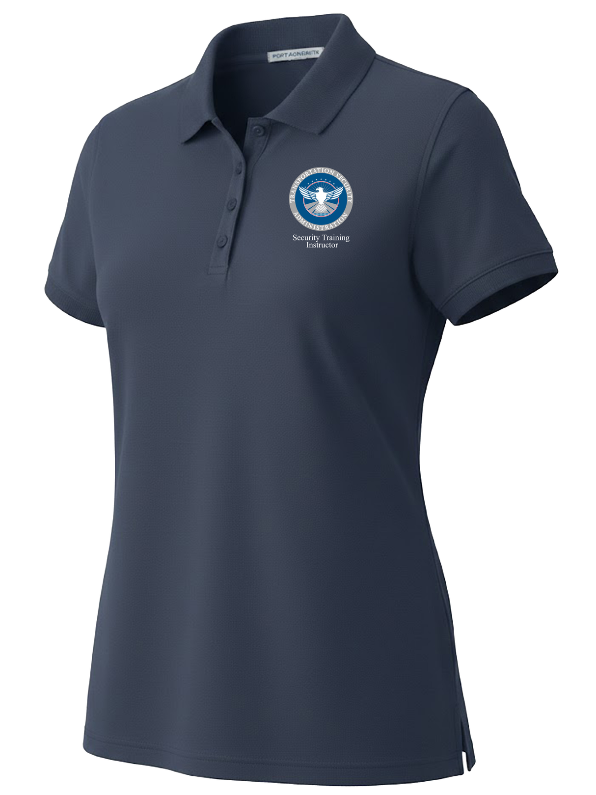 Transportation Security Administration (TSA) Women's Polo Navy Blue government employee uniform shirt
