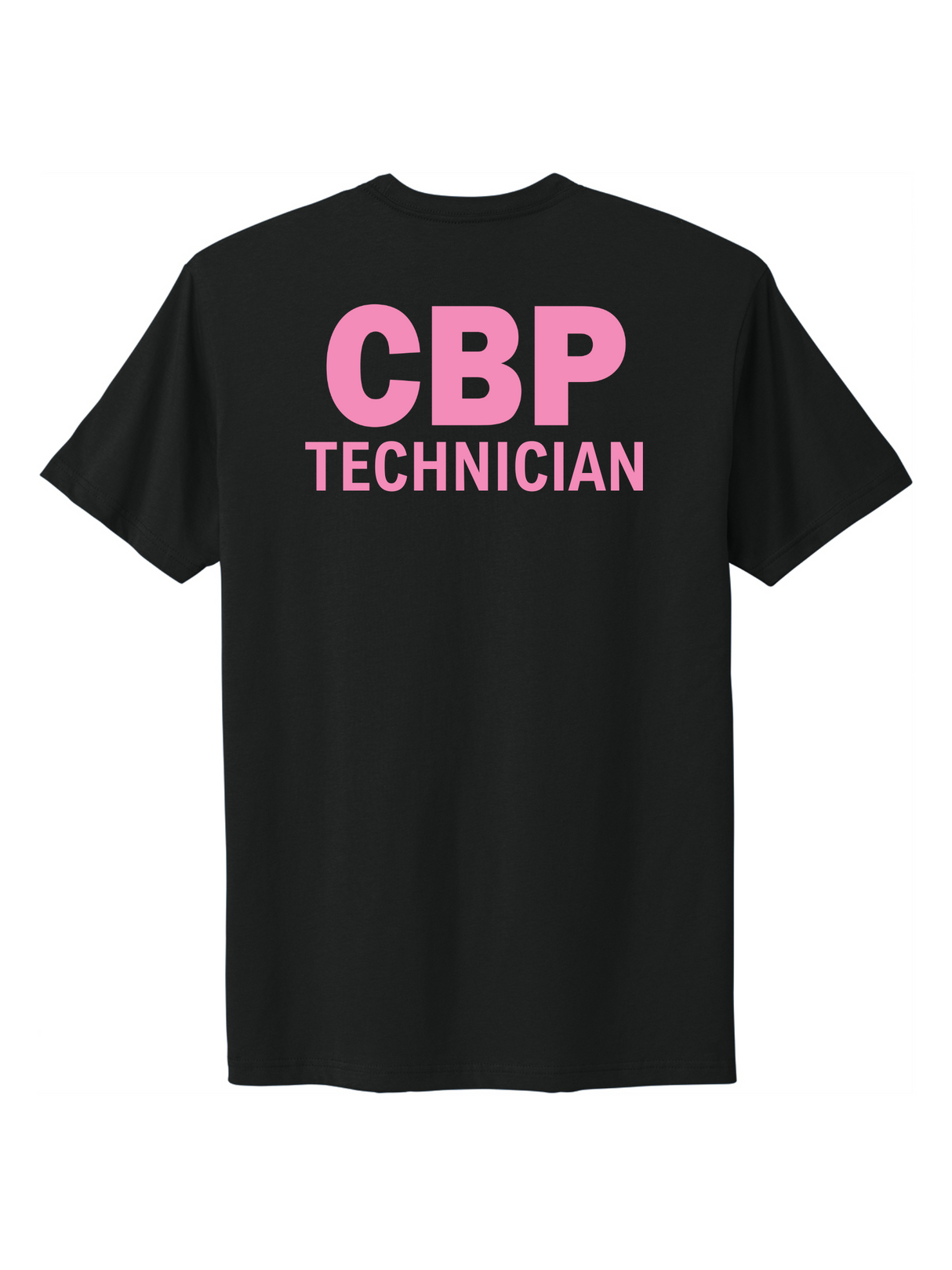 U.S. Customs and Border Protection (CBP) TECHNICIAN SPECIALIST Cancer Awareness T-Shirt b