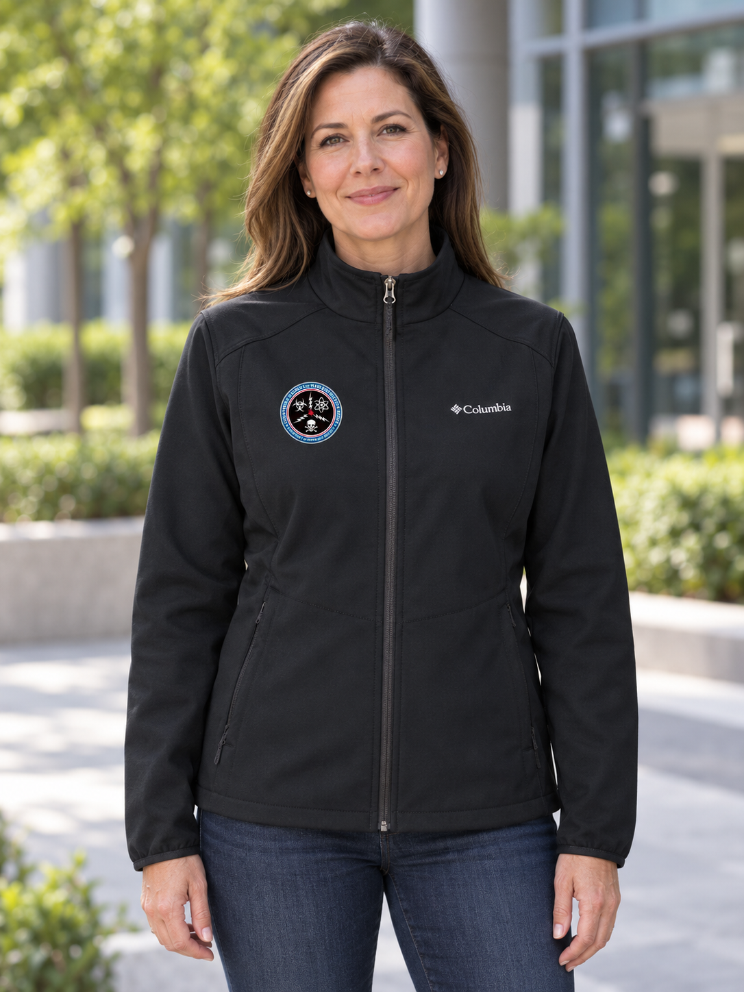 CWMD Women’s Kruser Ridge™ Soft Shell — Black lifestyle view
