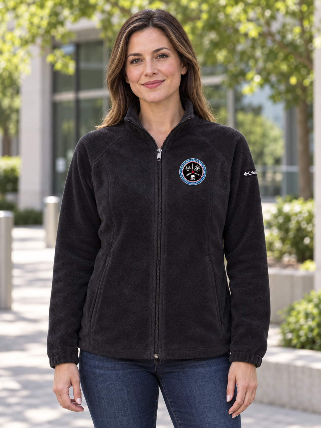 CWMD Women’s Benton Springs™ Microfleece — Black lifestyle view