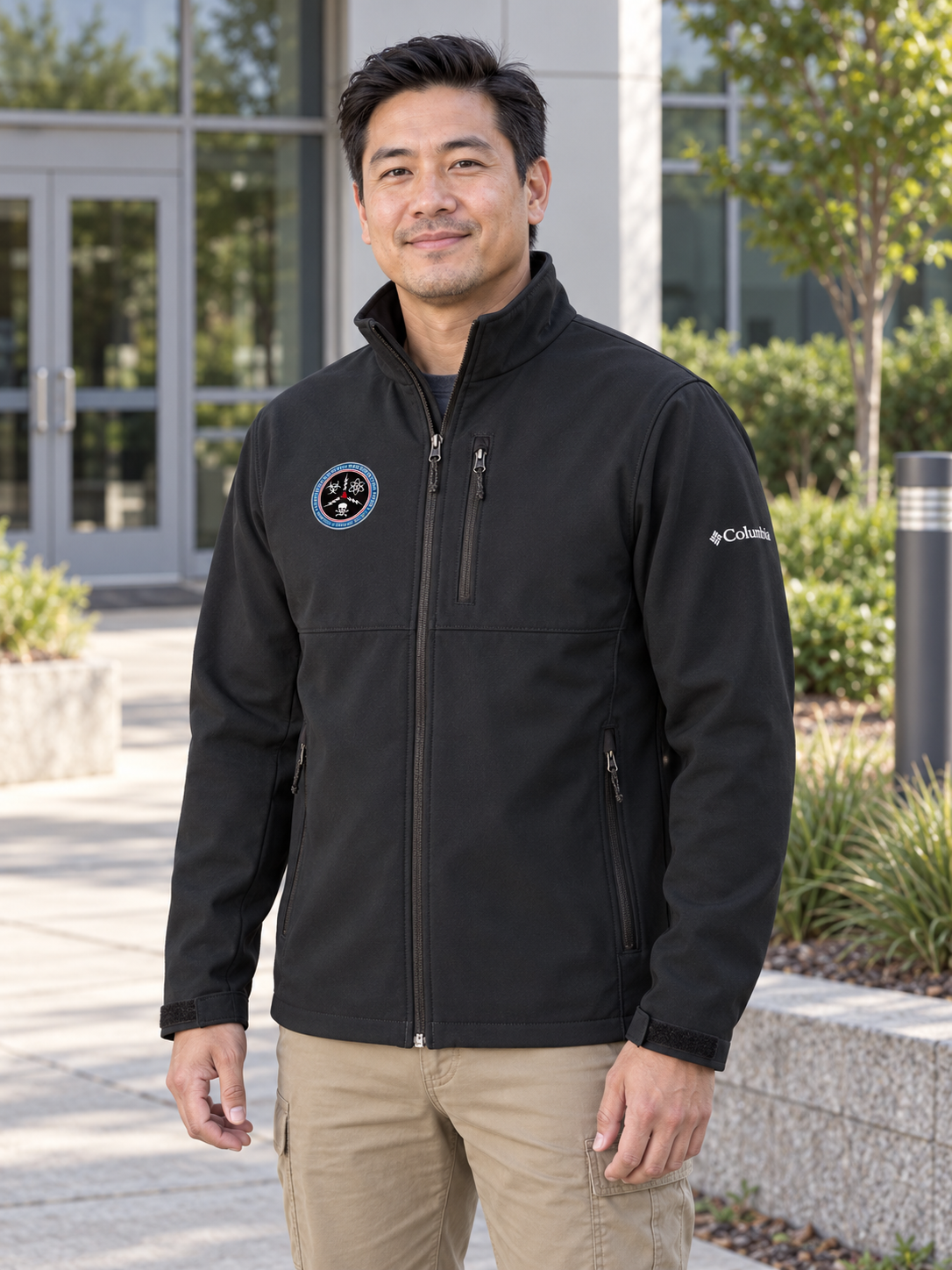 CWMD Ascender™ Soft Shell — Black lifestyle view