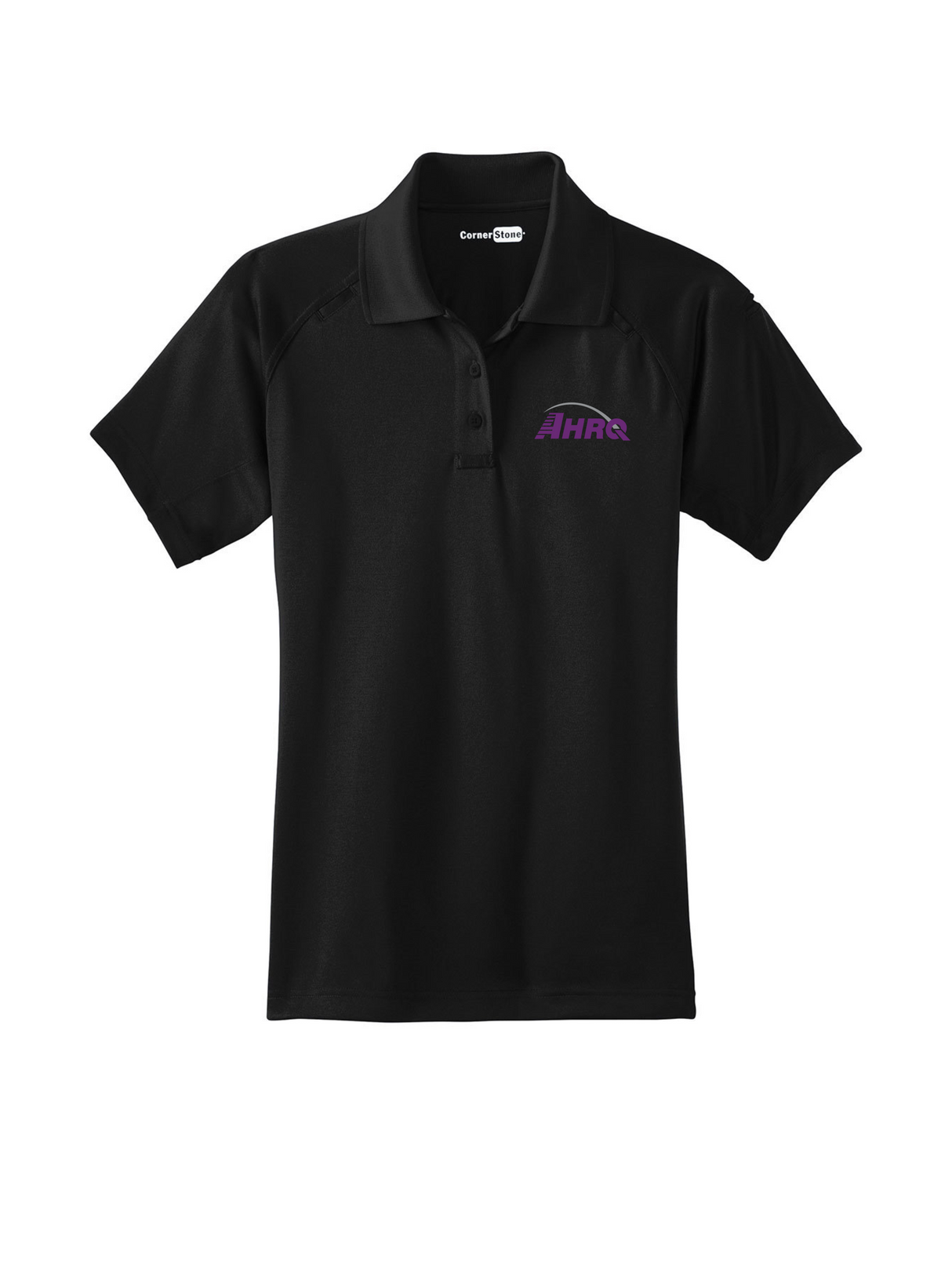 AHRQ_Womens_Tactical_Short_Sleeve_Polo_-_Black