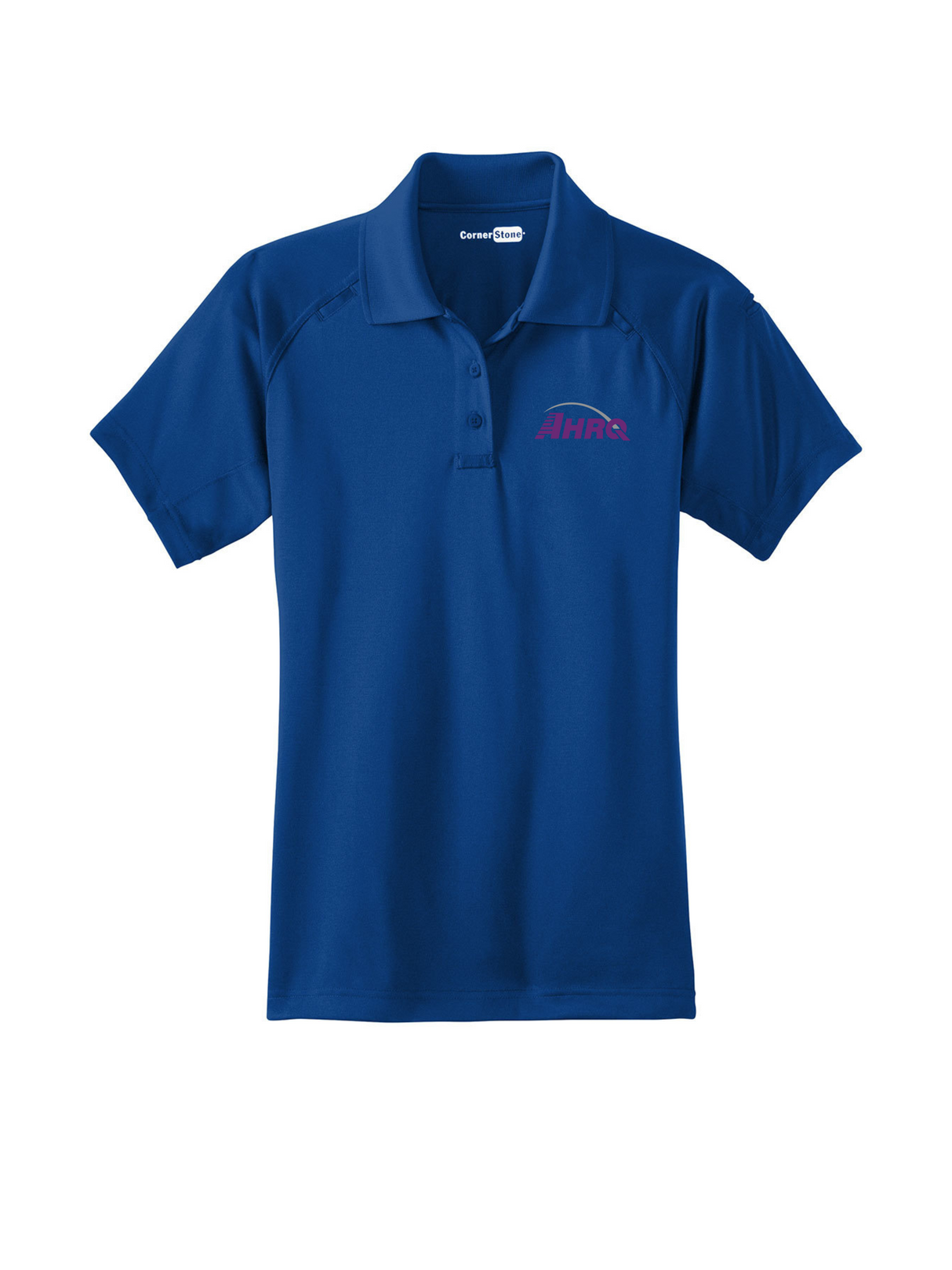AHRQ_Womens_Tactical_Short_Sleeve_Polo_-_Royal_Blue