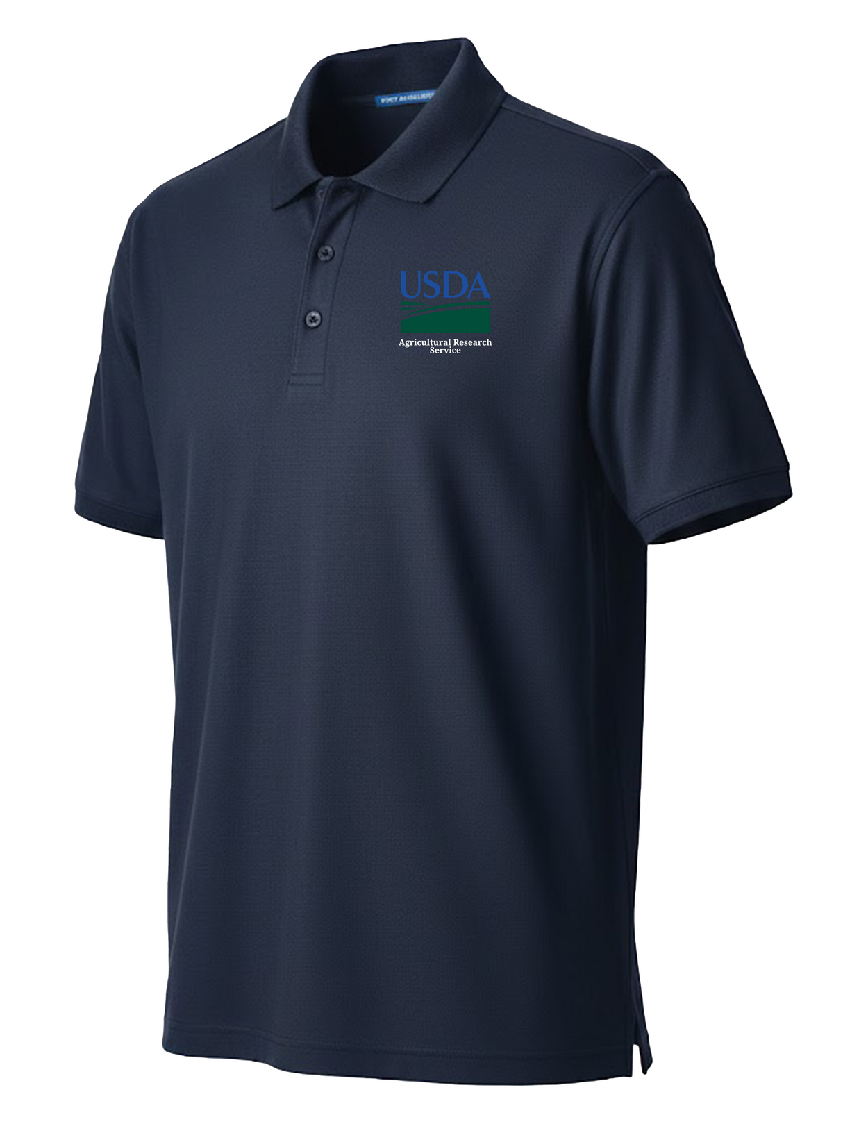Agriculture Research Service (ARS) Men's Polo Dark Navy government employee uniform shirt