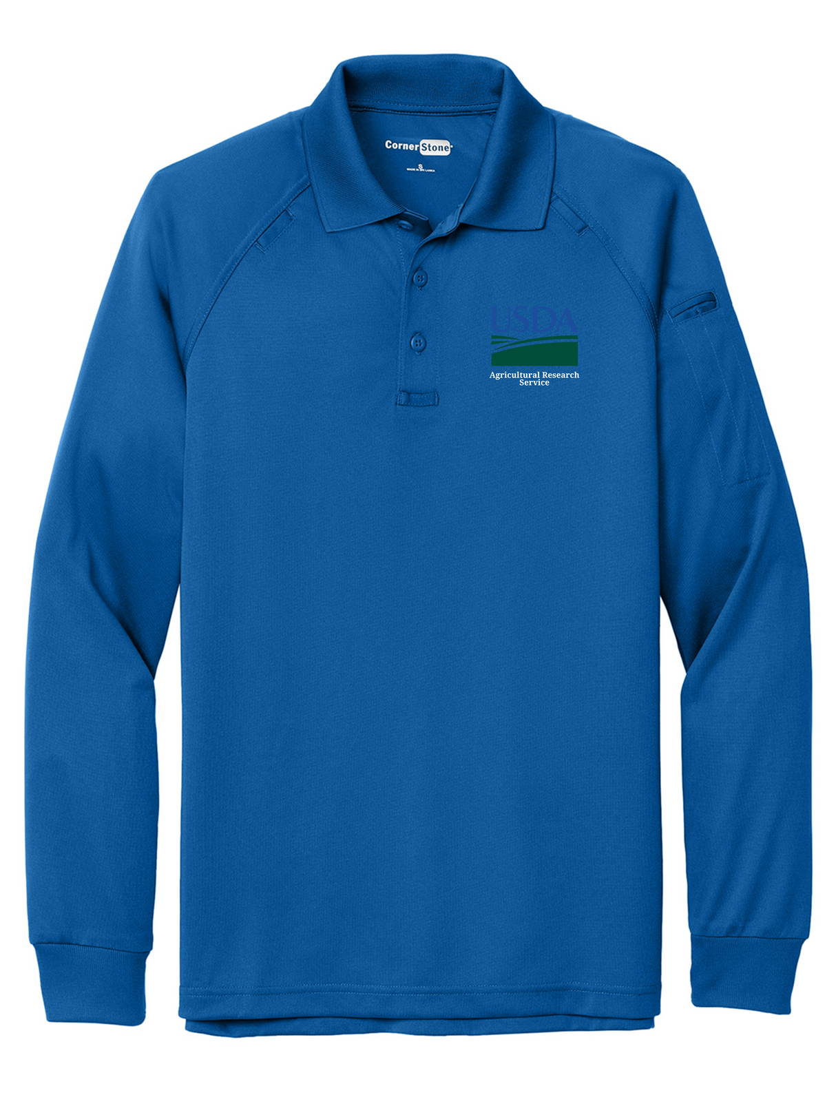 ARS Men's Tactical Long Sleeve Polo