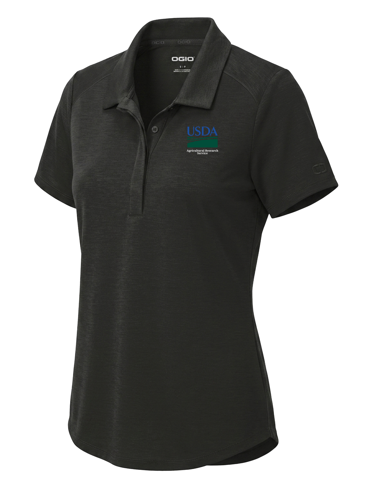 Agricultural Research Service (ARS) Women's Polo Black government employee uniform shirt