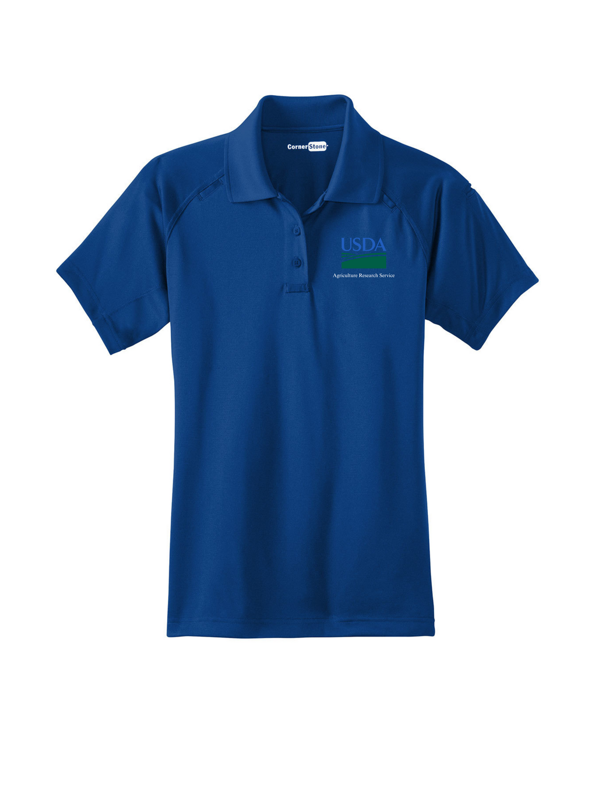 ARS_Womens_Tactical_Short_Sleeve_Polo_-_Royal_Blue