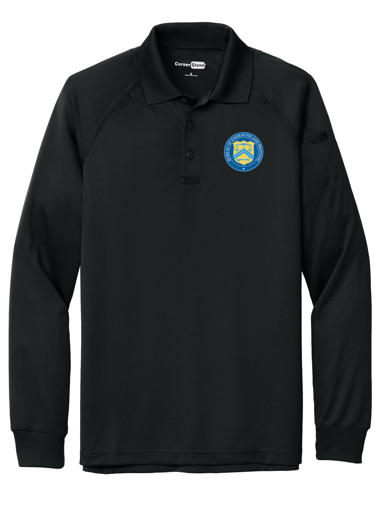 BEP Men's Tactical Long Sleeve Polo
