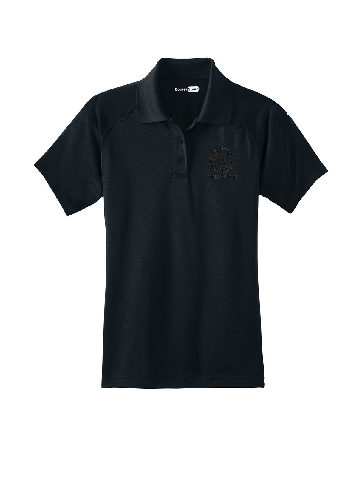 FBI Cincinnati - Women's Tactical Short Sleeve Polo Dark Navy government employee uniform shirt