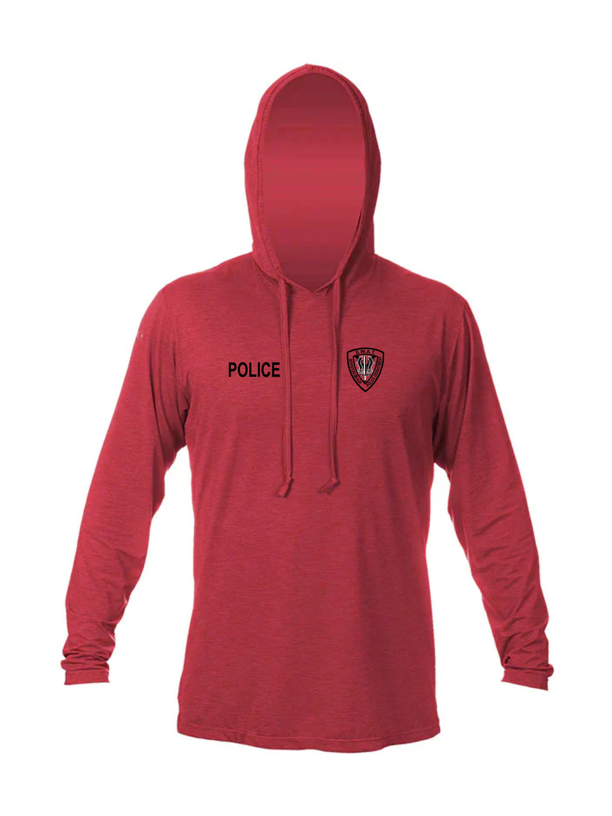 Boynton Beach SWAT Unit Hoodie Pyro Heathered