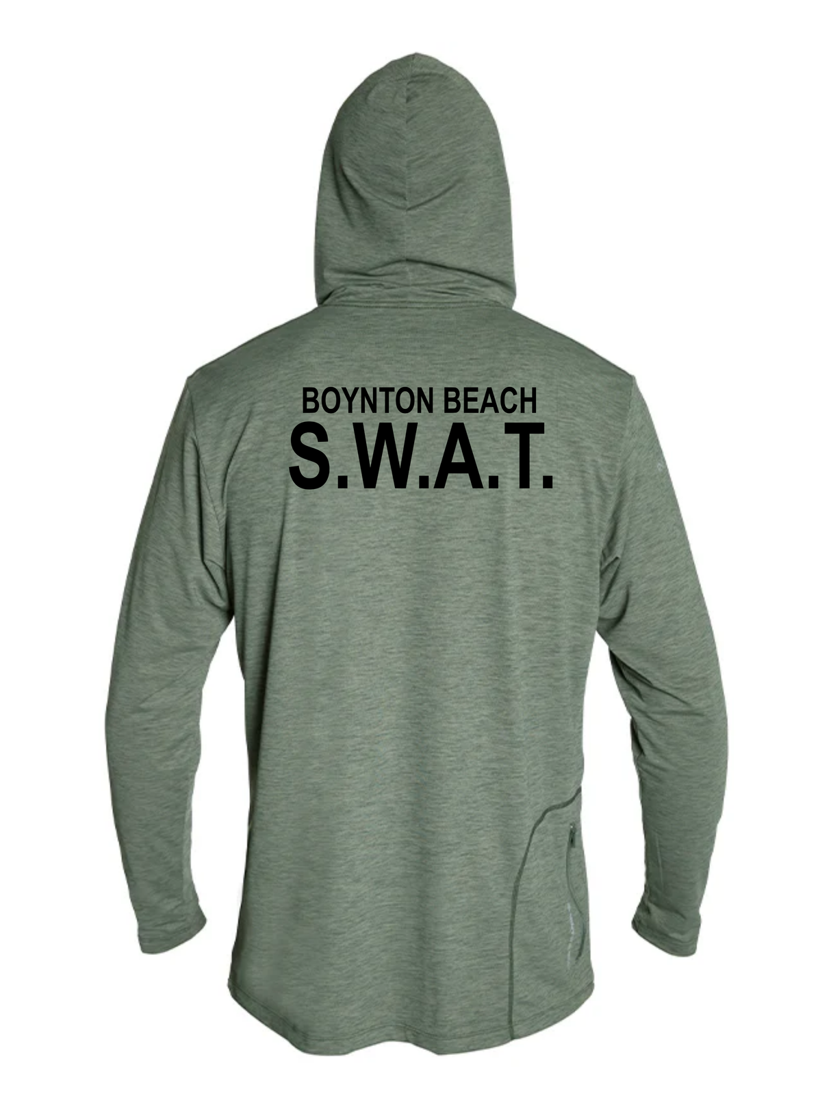 Boynton Beach SWAT Unit Hoodie drab 2