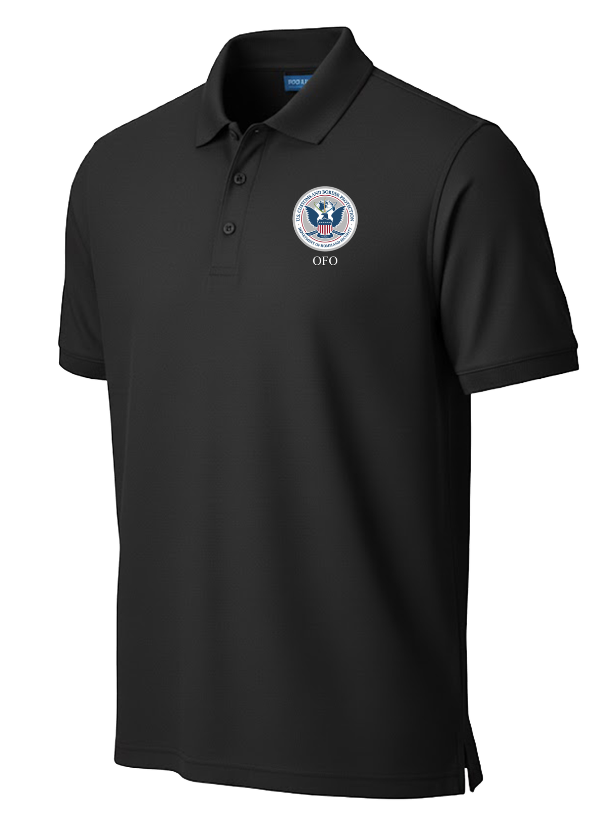 U.S. Customs and Border Protection (CBP) Men's Polo Black government employee uniform shirt