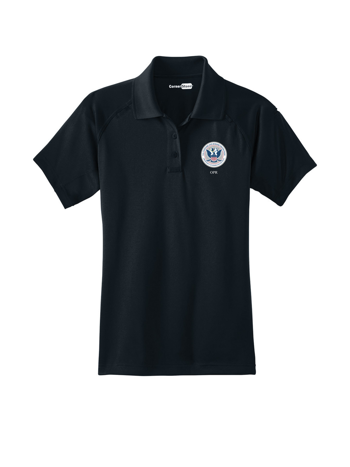 CBP_OPR-Womens_Tactical_Short_Sleeve_Polo-Dark_Navy