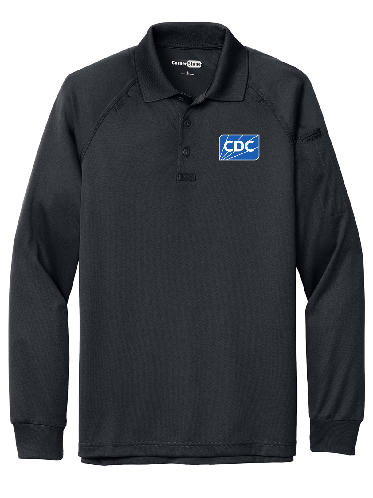 CDC TACTICAL Polo- Men's Long Sleeve