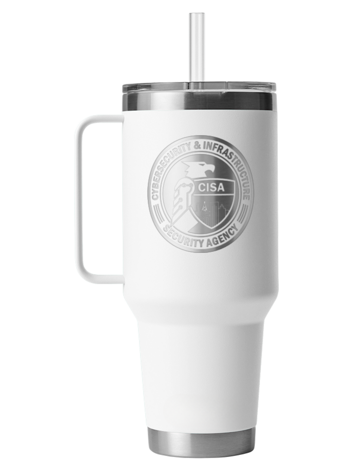 CISA 40oz Engraved Tumbler