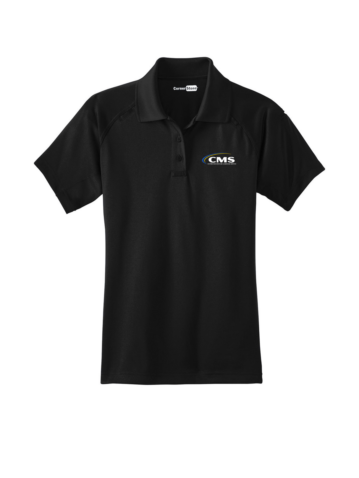 CMS_Womens_Tactical_Short_Sleeve_Polo_-_Black