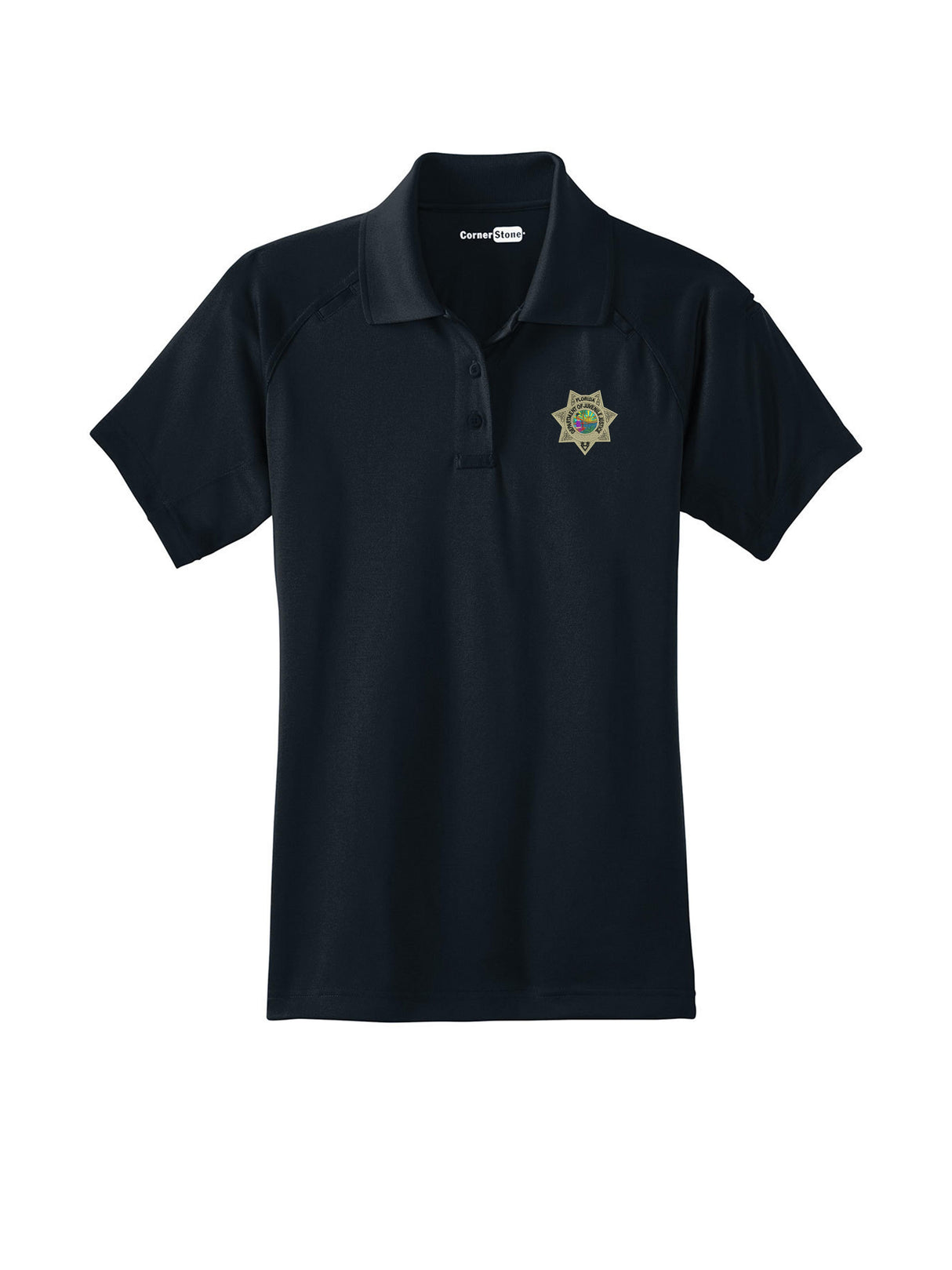 Florida Department of Juvenile Justice (DJJ) Women's Tactical Shirt Dark Navy government employee uniform shirt