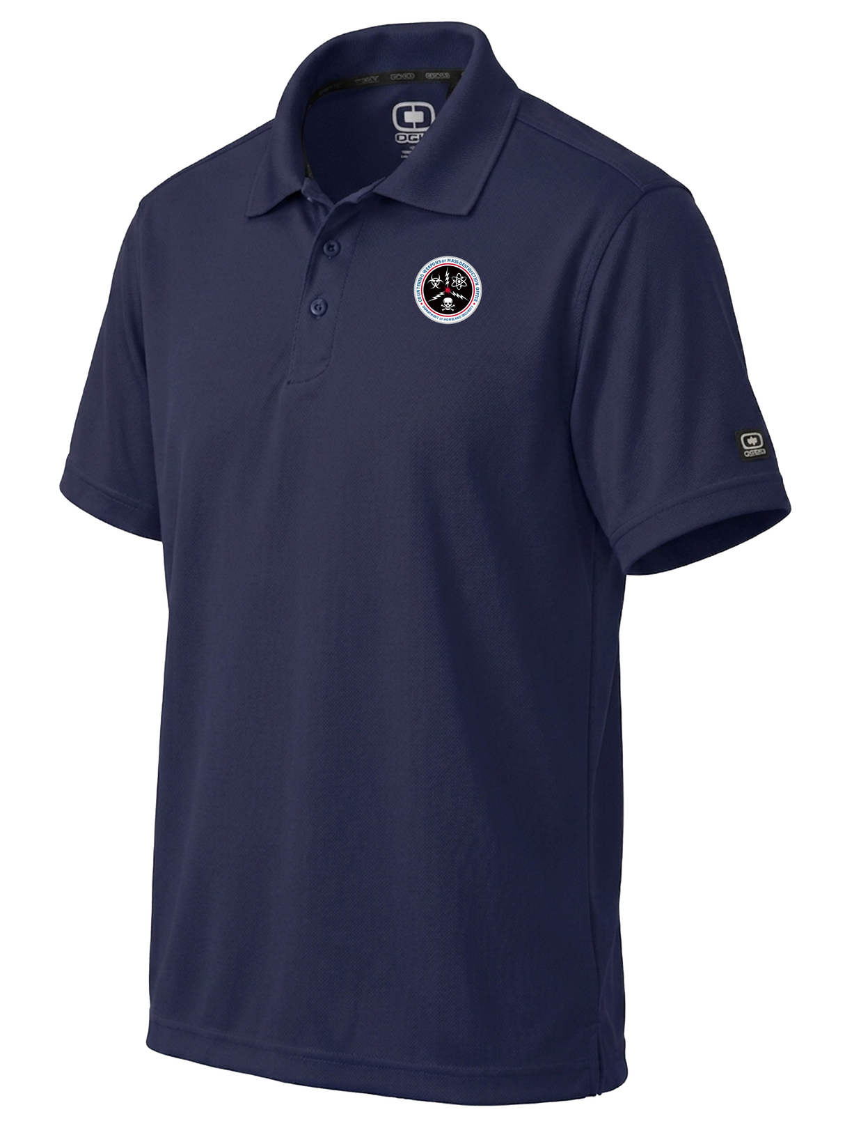 Countering Weapons of Mass Destruction Office (CWMD) Men's Polo Navy Blue government employee uniform shirt