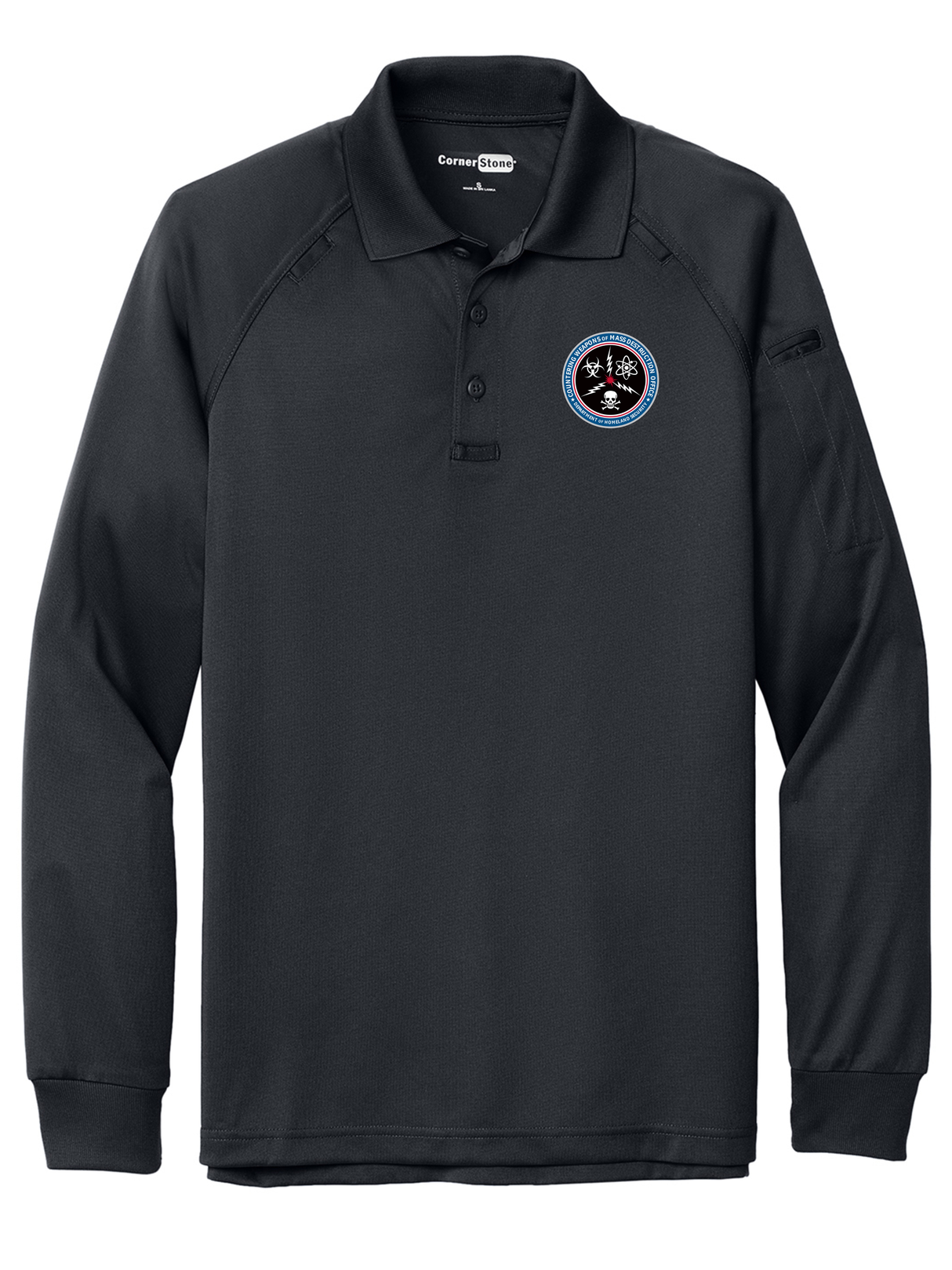 CWMD Men's Tactical Long Sleeve Polo