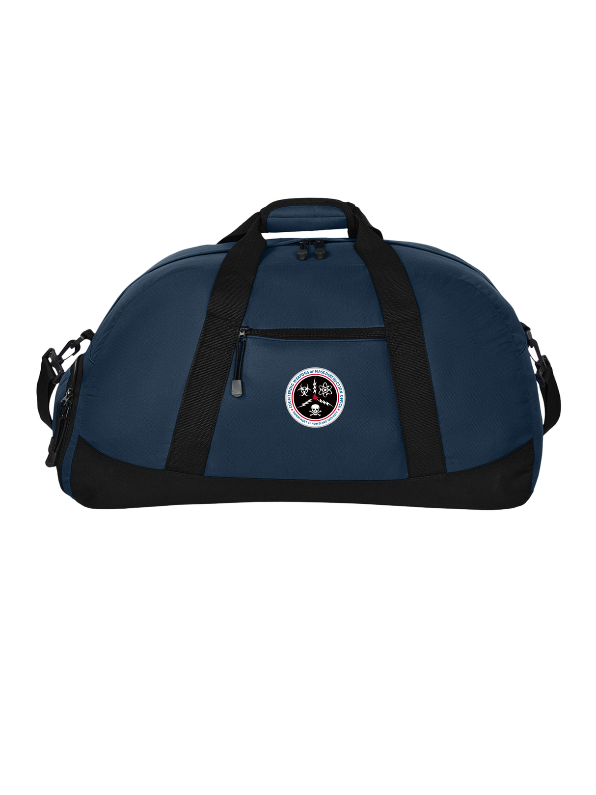 CWMD_PortAuthority_DuffelBag_Blue_Front
