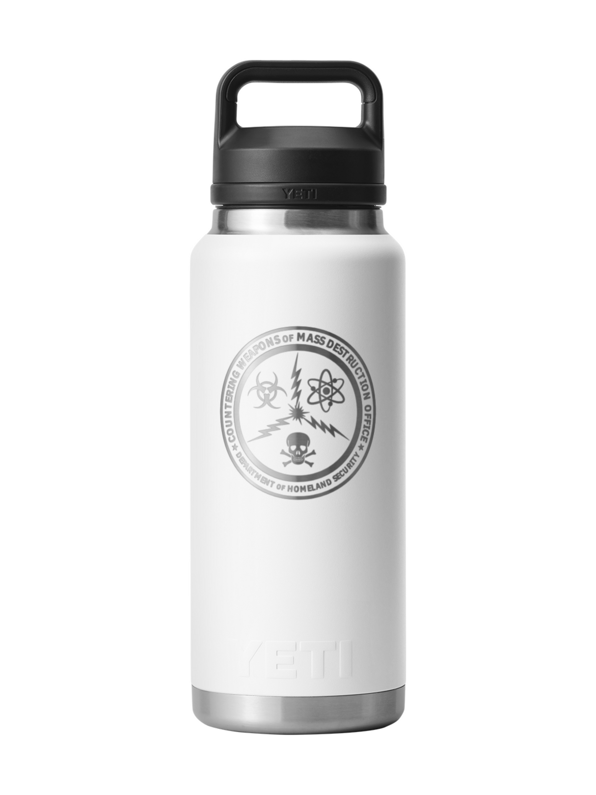 Countering Weapons of Mass Destruction CWMD 36oz YETI Water Bottle White