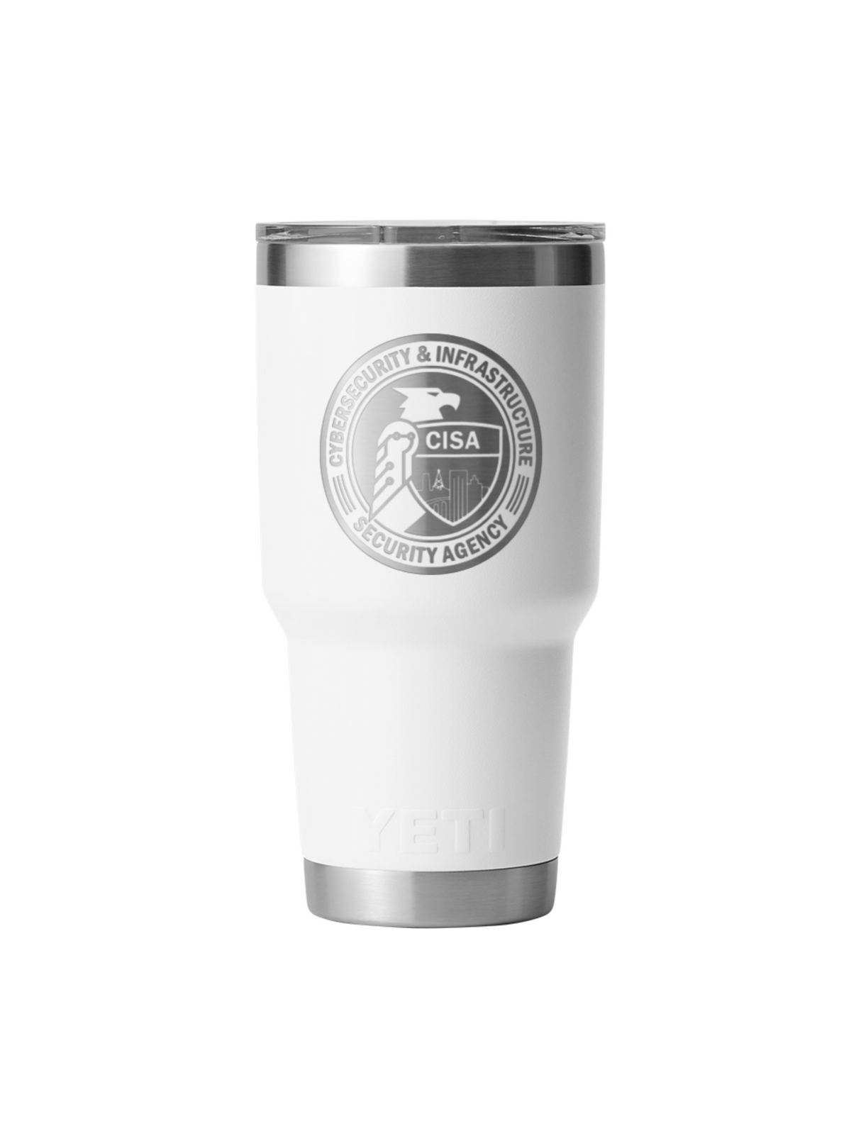 Cybersecurity and Infrastructure Security Agency CISA 30oz Tumbler White