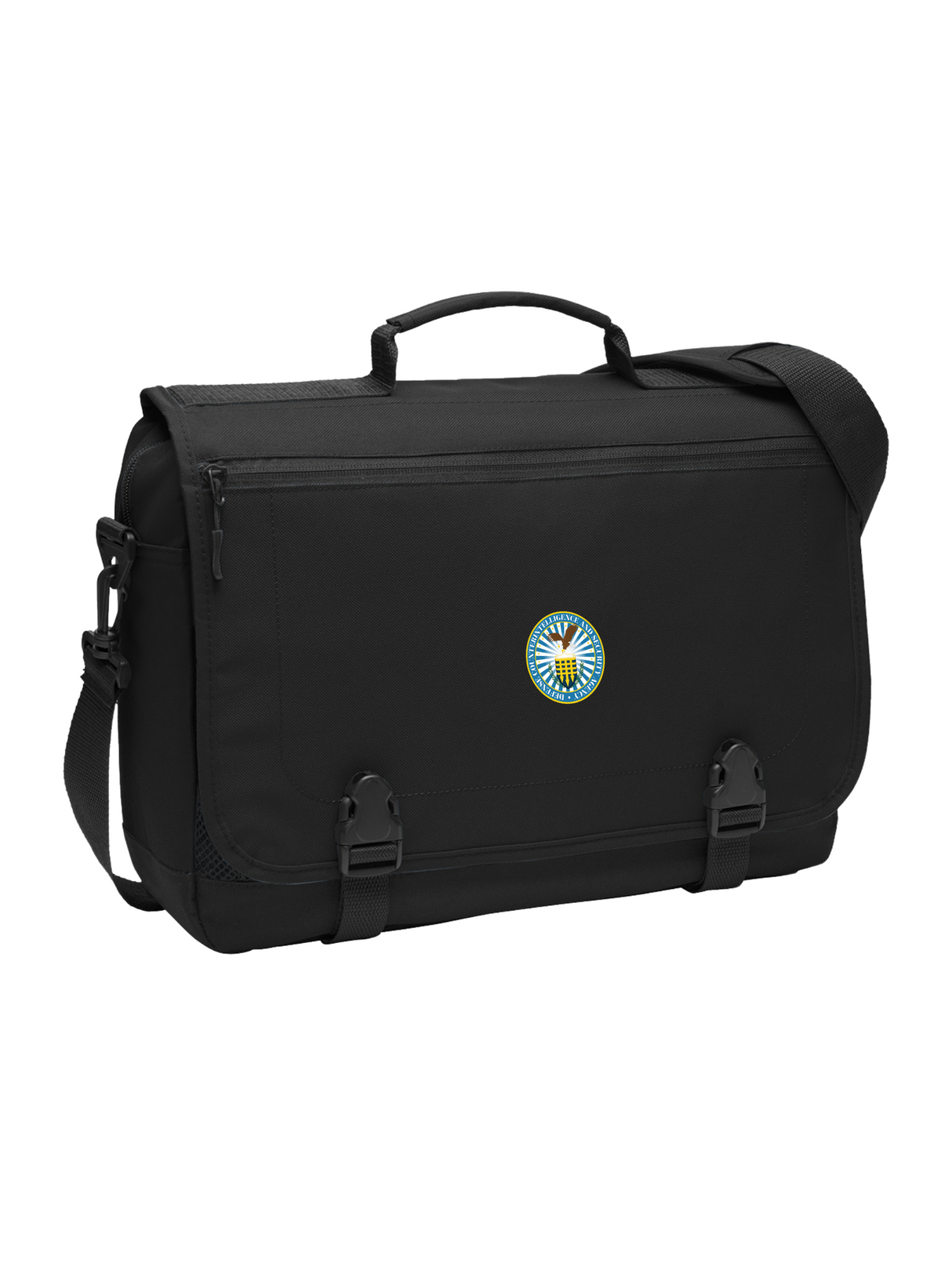 DCSA-PortAuthority-LaptopBag-Front-Black