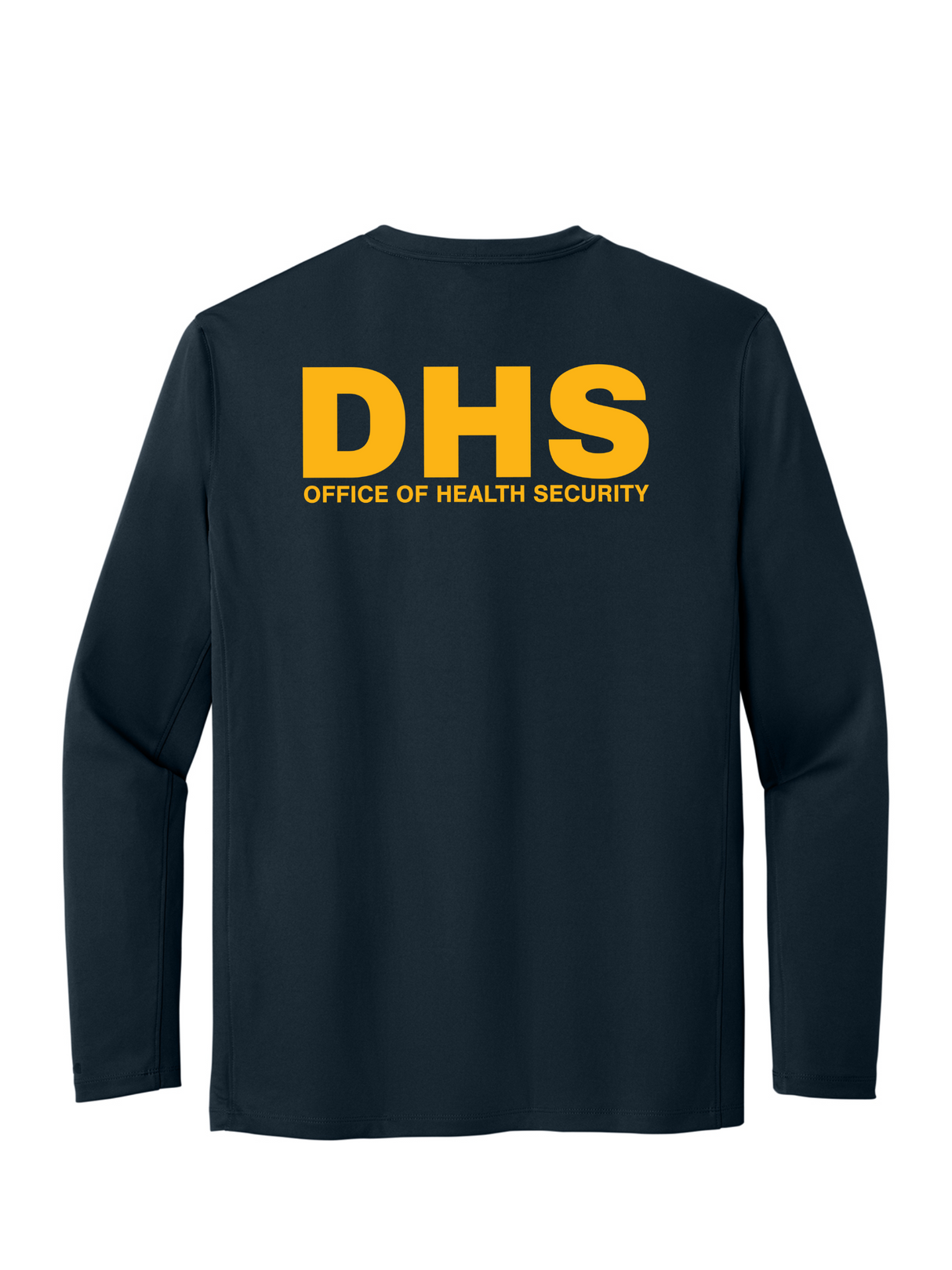 DHS OHS_Agency_Long_sleeve_T-shirt back