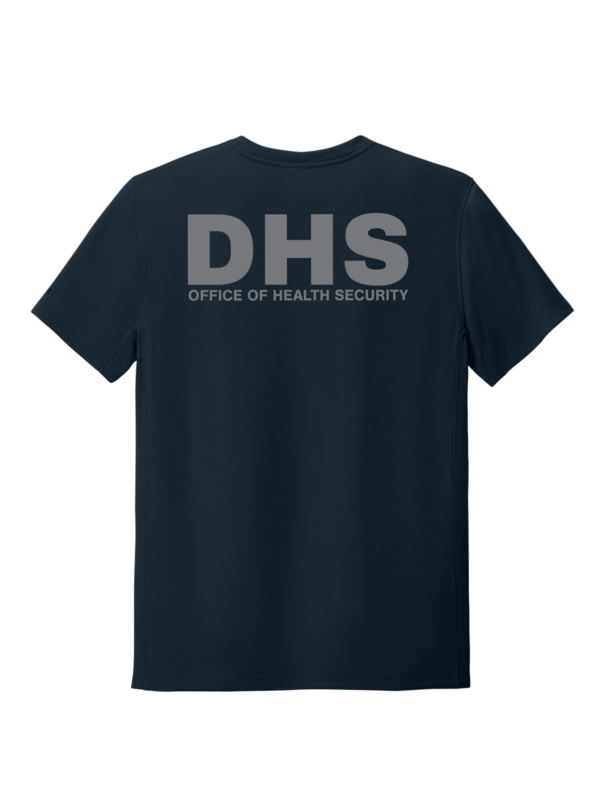 DHS OHS Physician T-Shirt Navy Back
