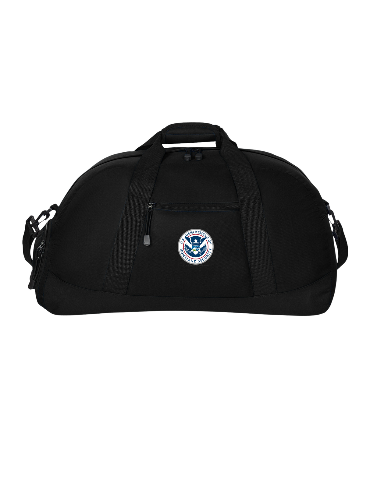 DHS_PortAuthority_DuffelBag_Black_Front