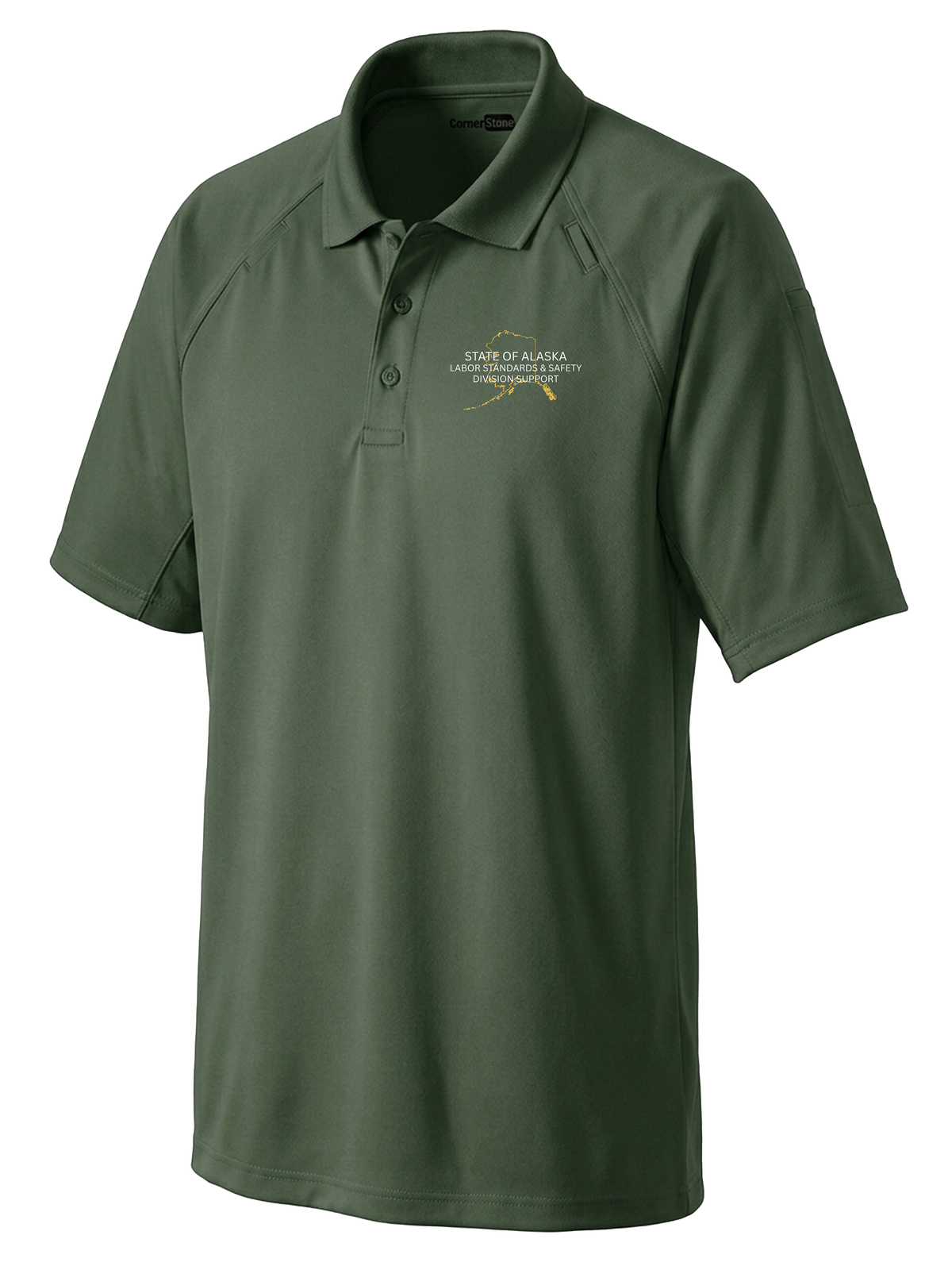 State of Alaska Department of Labor Men's Tactical Polo