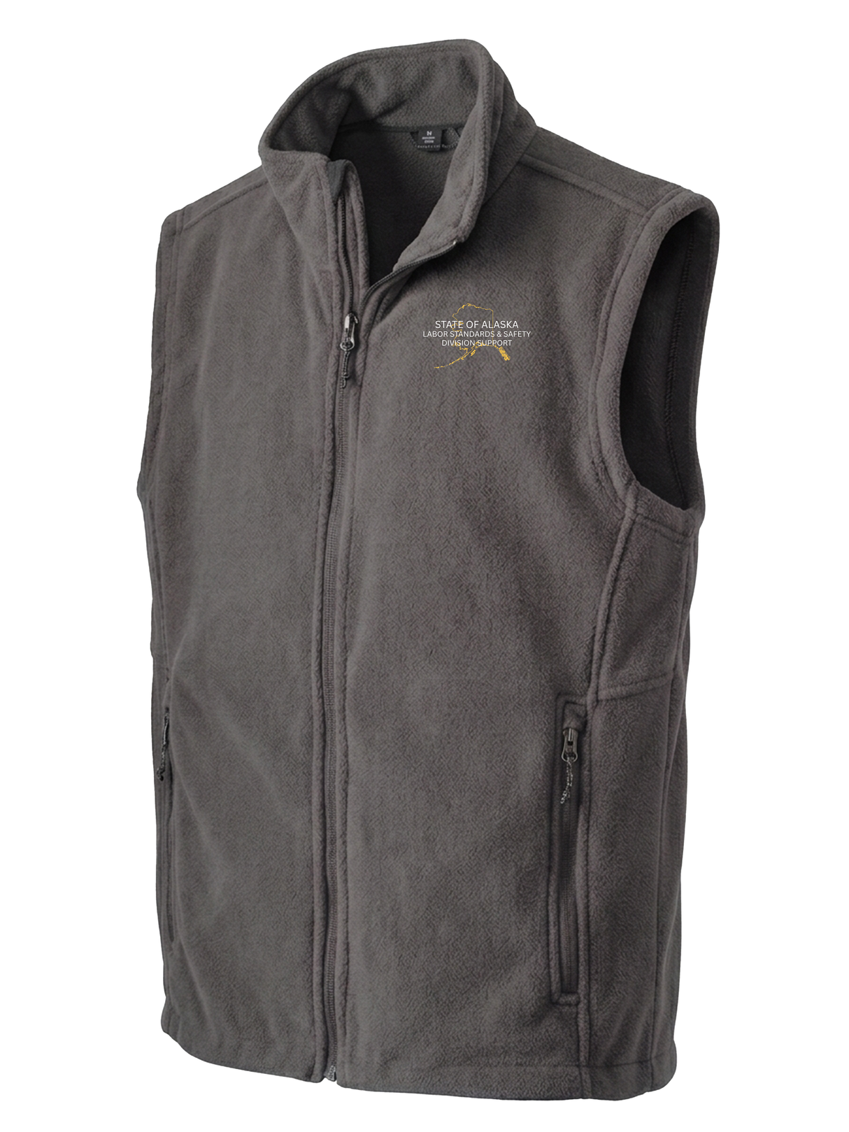 State of Alaska Department of Labor Men's Fleece Vest