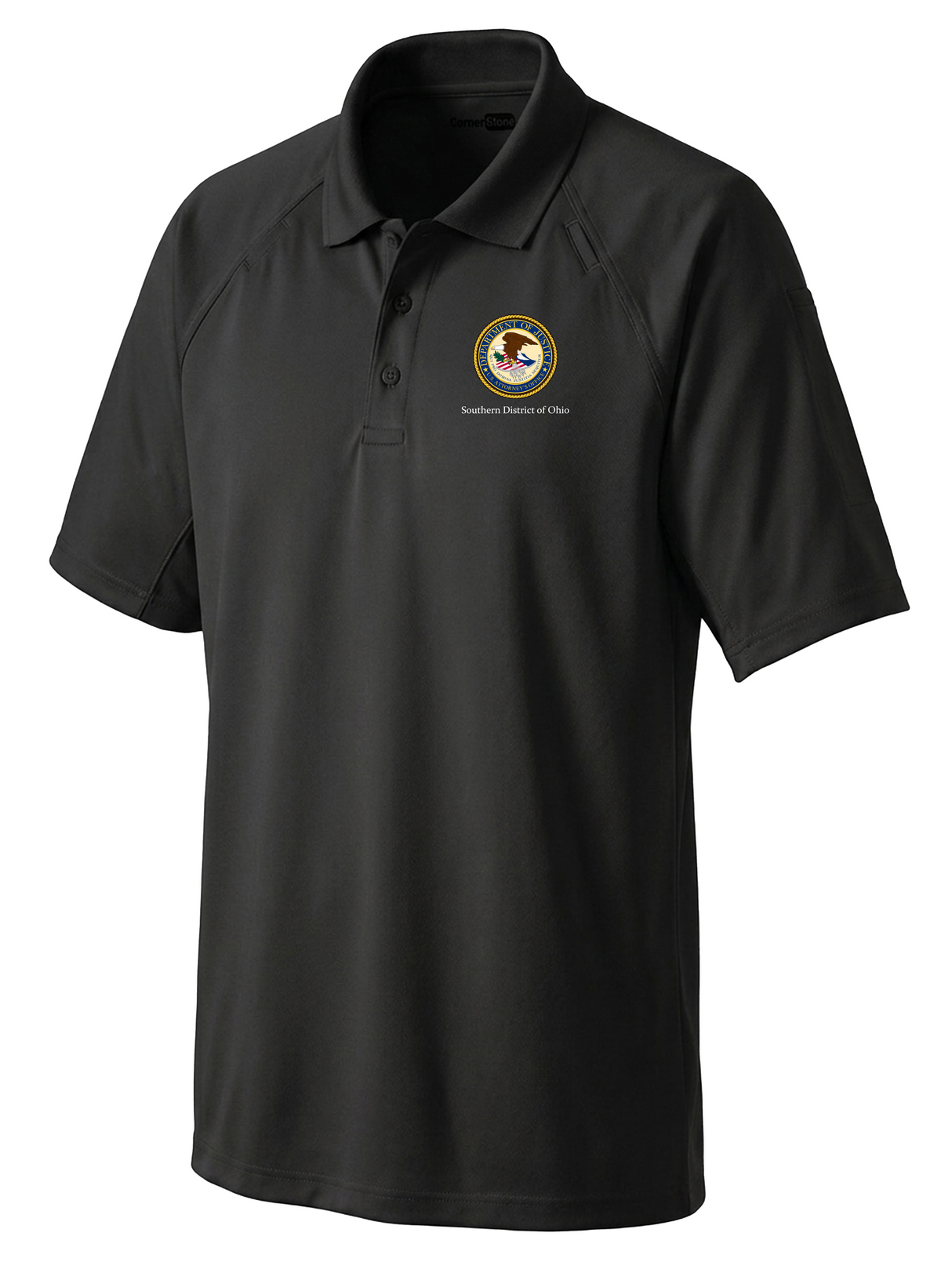 DOJ SDO Men's Tactical Polo