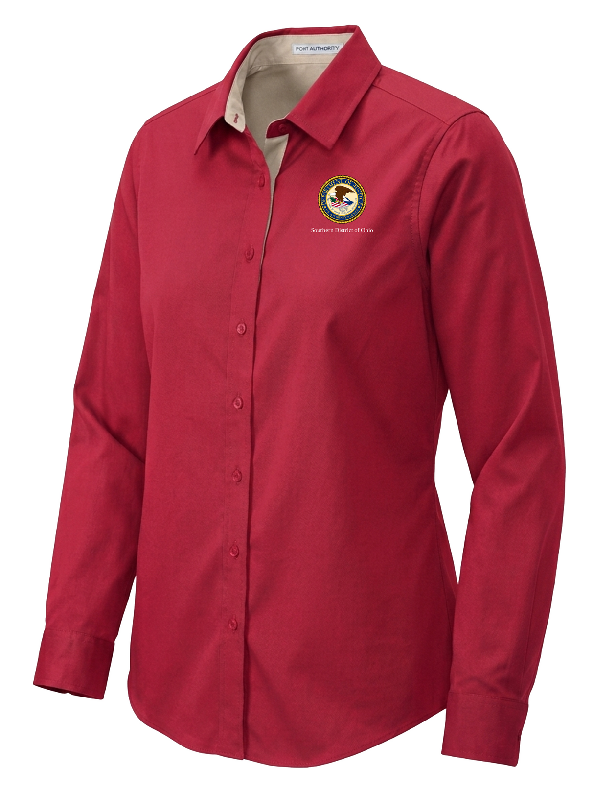 DOJ SDO Women's Button Up