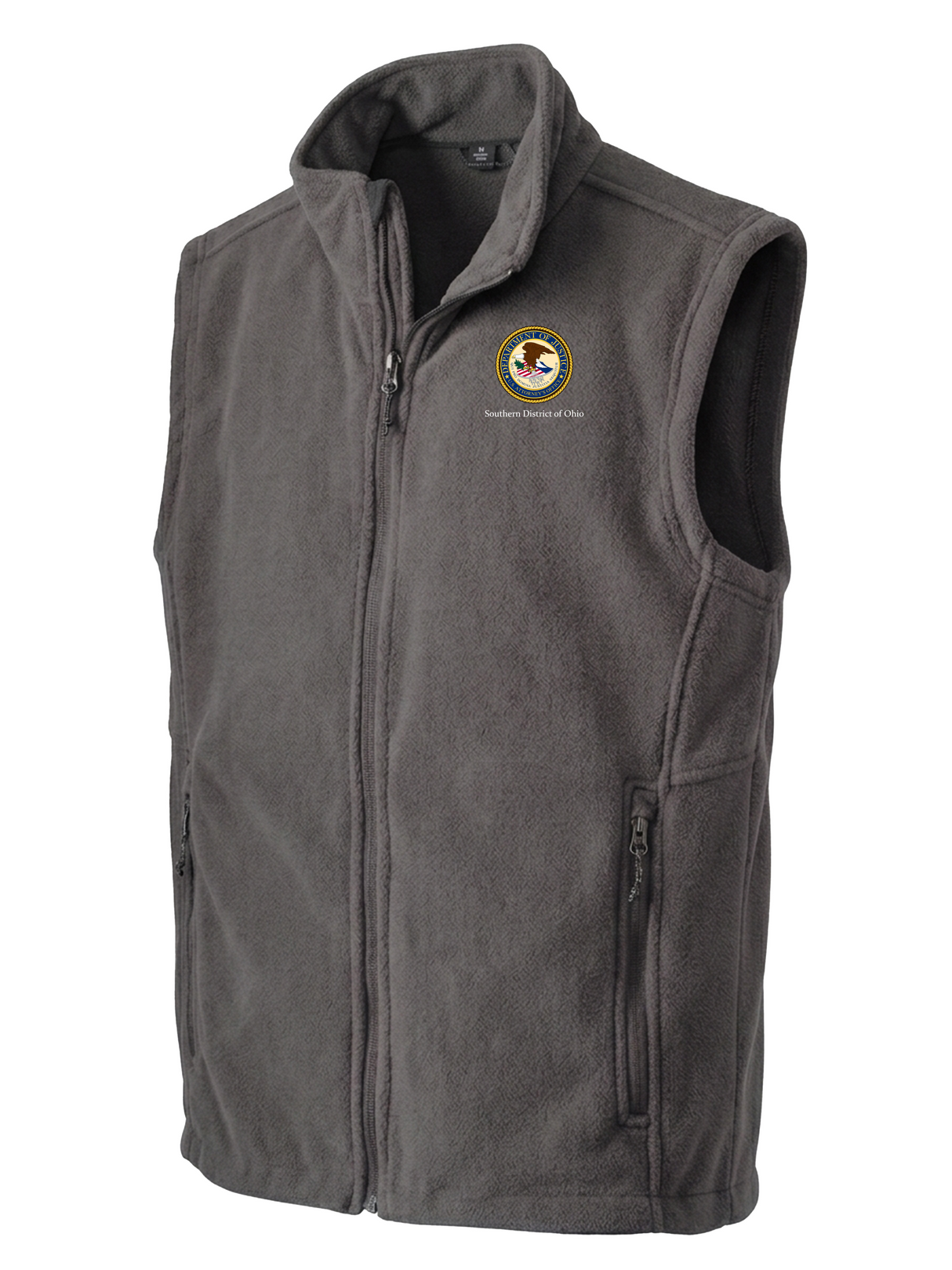 DOJ SDO Men's Fleece Vest