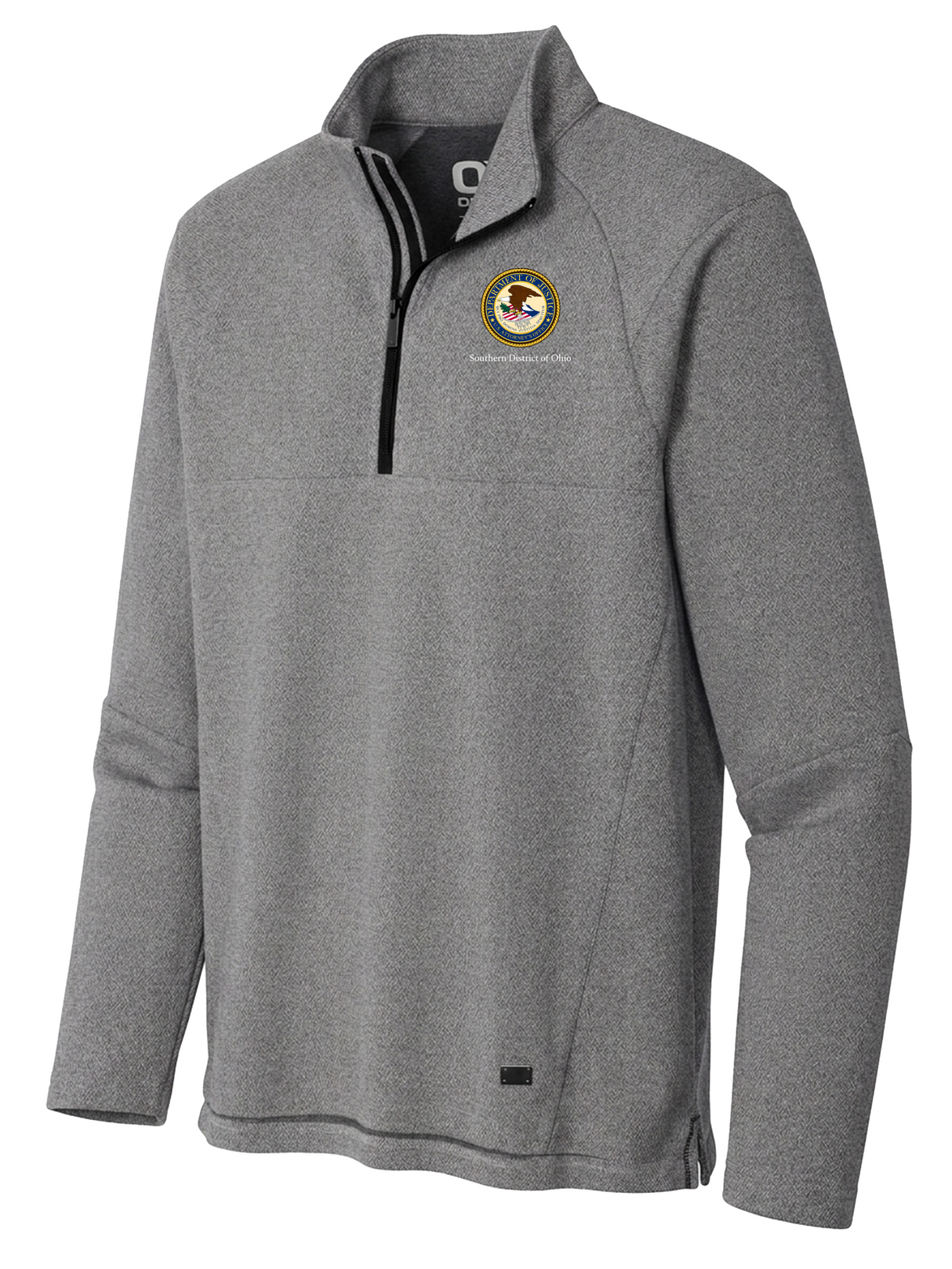 DOJ SDO Men's Transition Quarter Zip