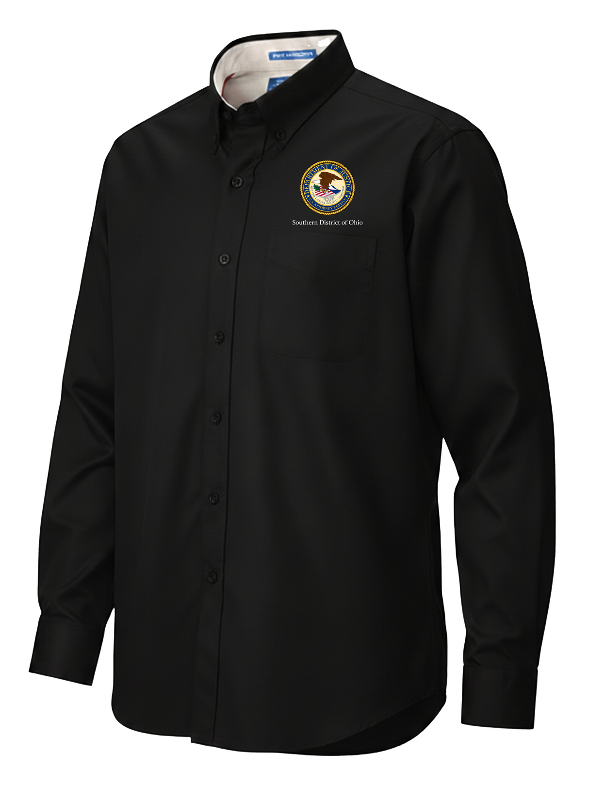 DOJ SDO Men's Button Up