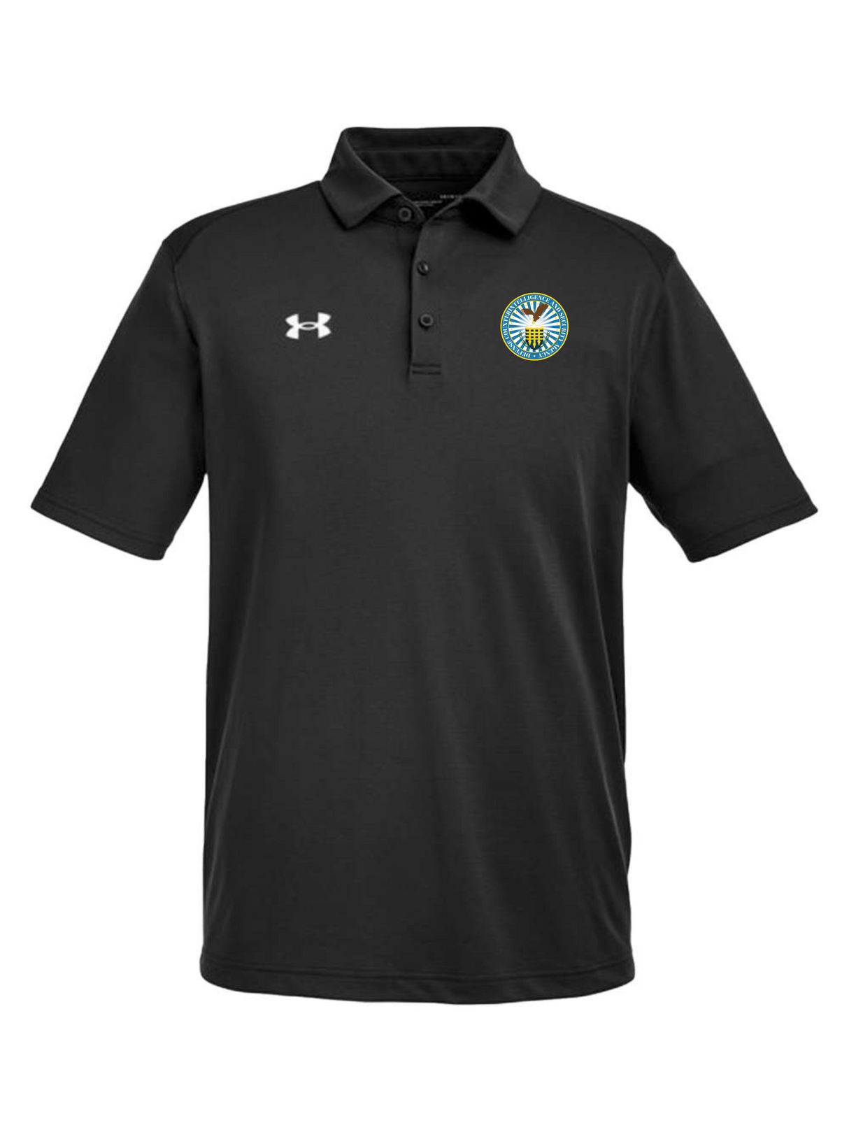 Defense Counterintelligence and Security Agency (DCSA) Men's Tech Polo Black