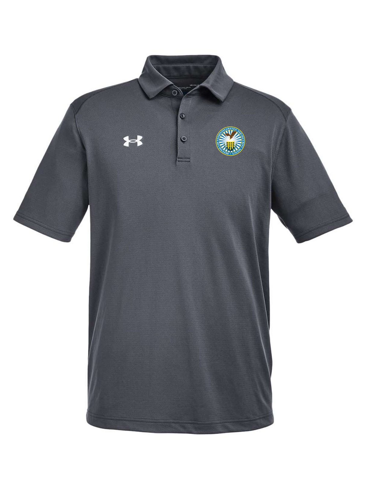 Defense Counterintelligence and Security Agency (DCSA) Men's Tech Polo Gray