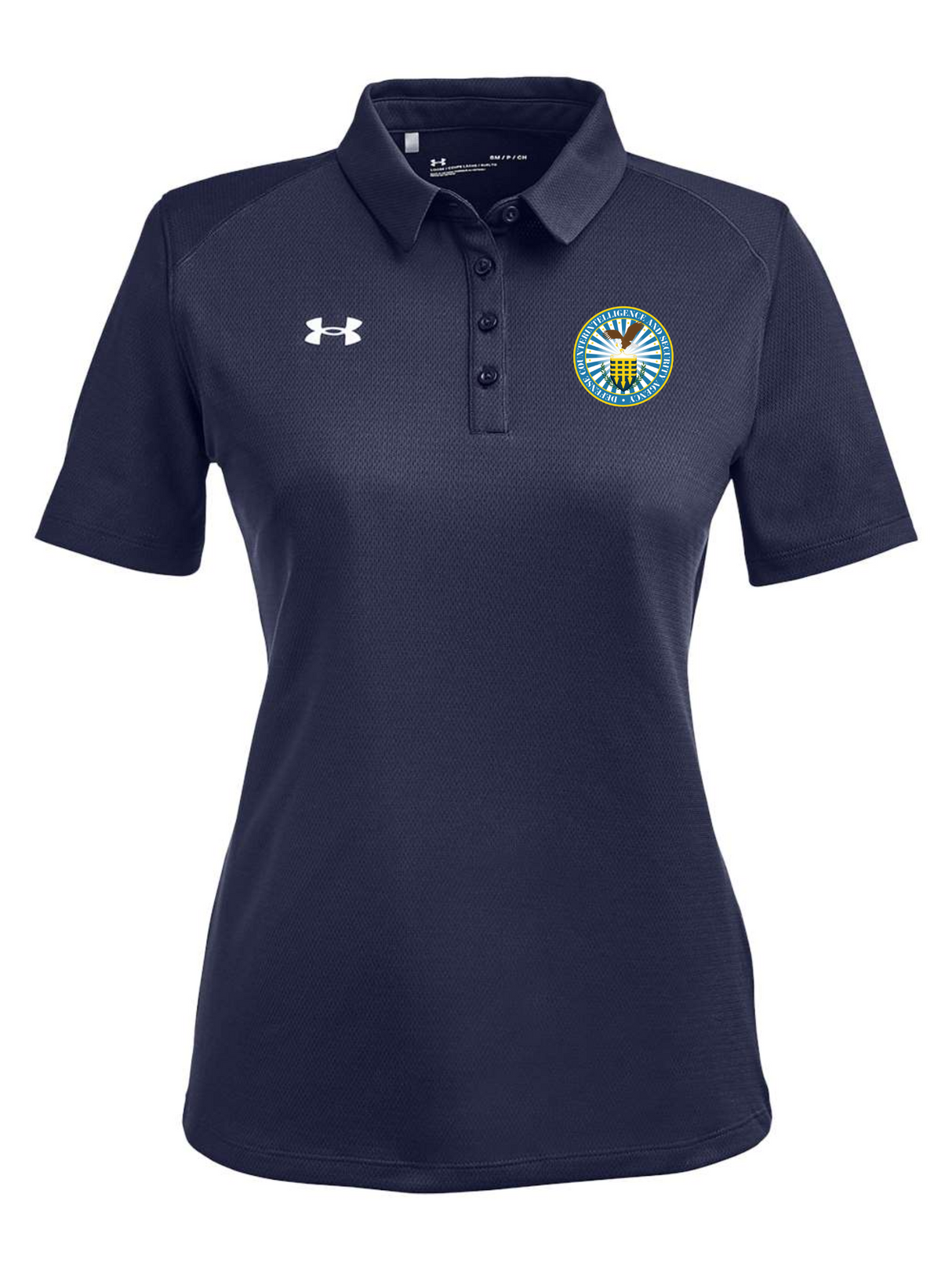 Defense Counterintelligence and Security Agency (DCSA) Women's Tech Polo Navy