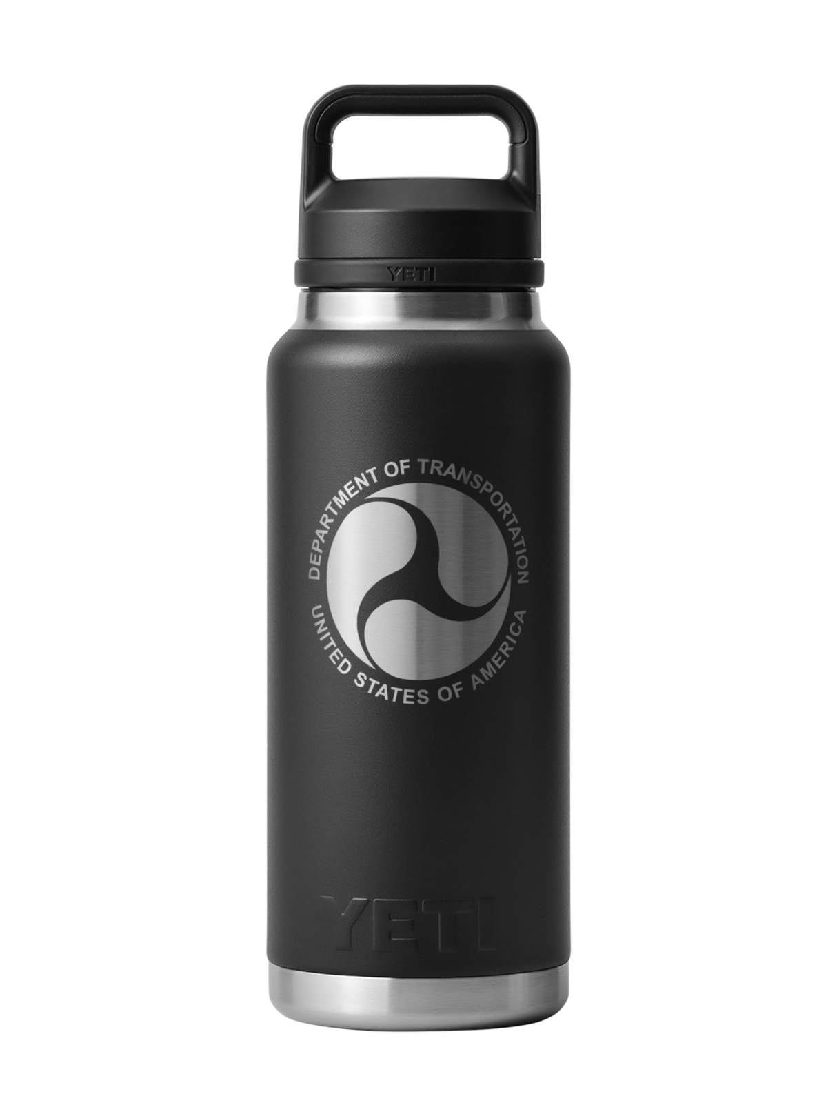 Department of Transportation DOT YETI 36oz Water Bottle Black