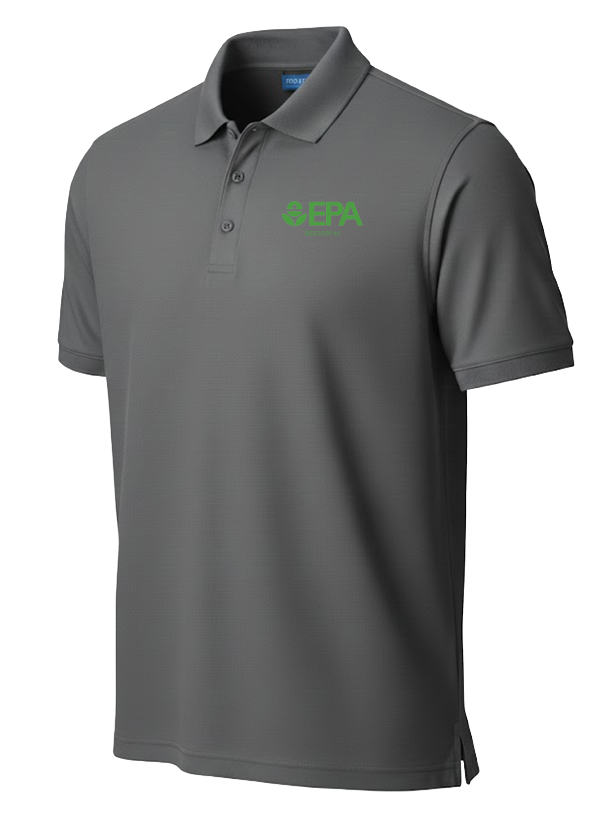 Environmental Protection Agency (EPA) By Region Men's Polo Slate Gray government employee uniform shirt